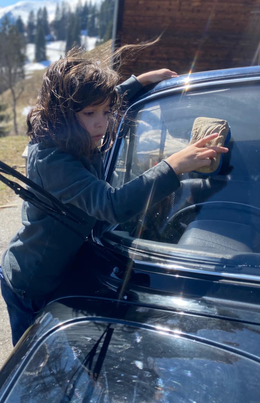 C is for Carwash. Charlie.