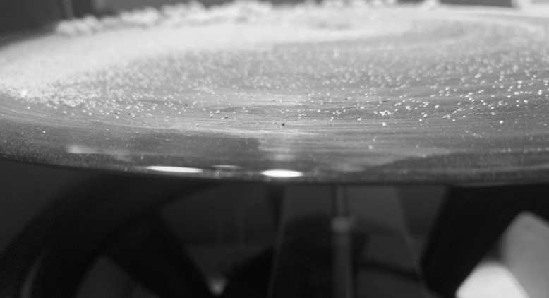 I finally found that thin plastic material would do a better job here so I decide to give it a try. And also keep experiment on other elements and testing sound.