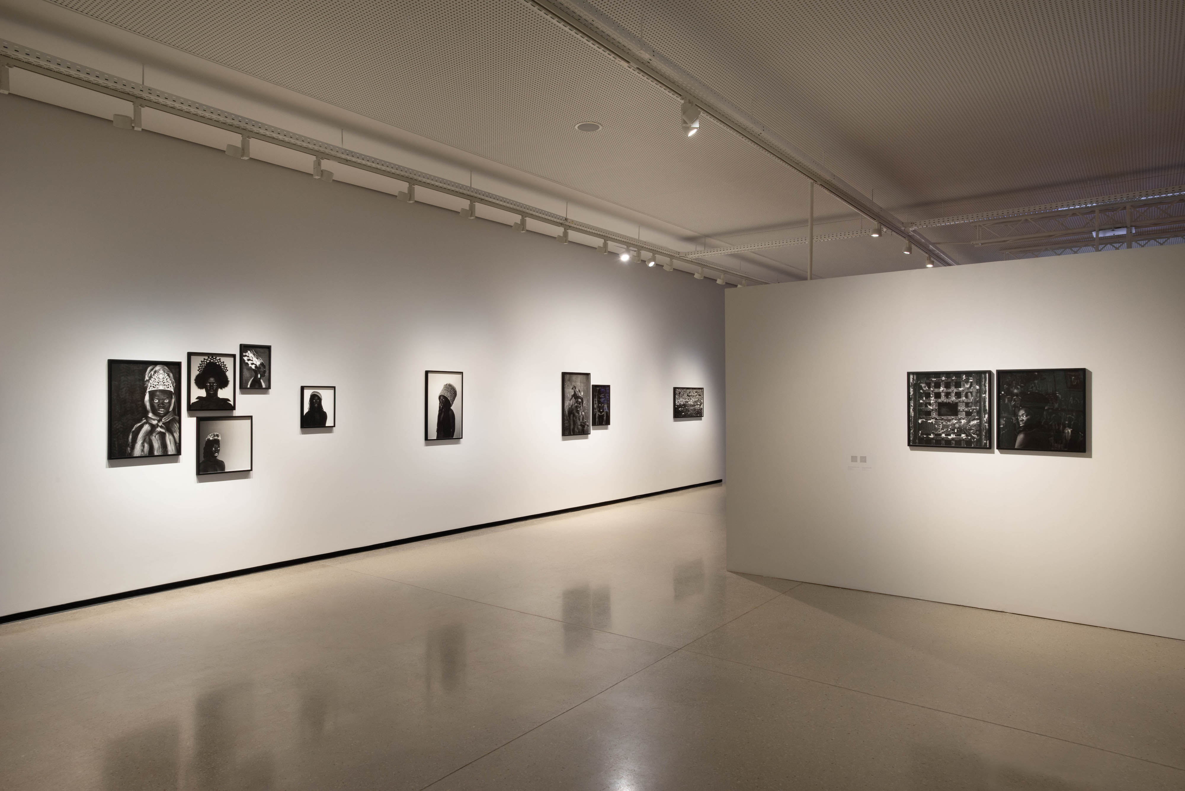 Installation view of And then you see yourself: Zanele Muholi.