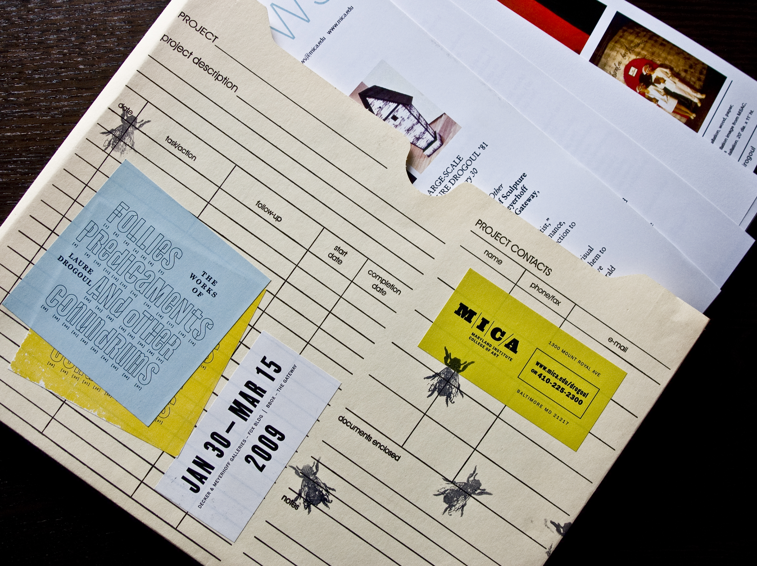 Press kit, art direction