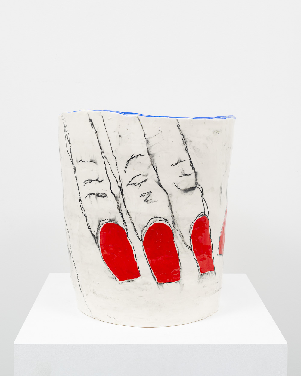 Salon, 2020. glazed ceramic. 50cm x 45cm x 45cm