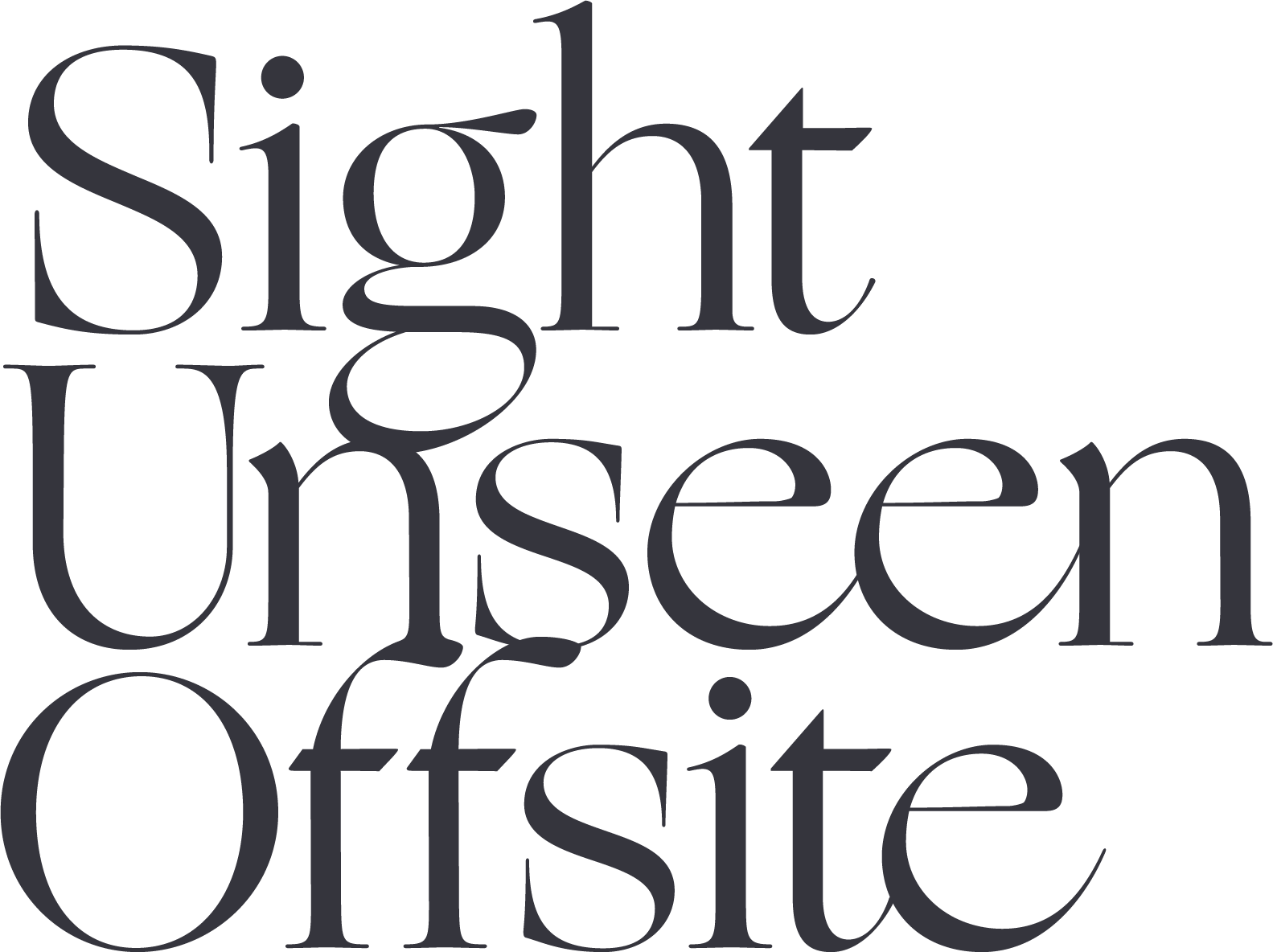 Sight Unseen Offsite 2018