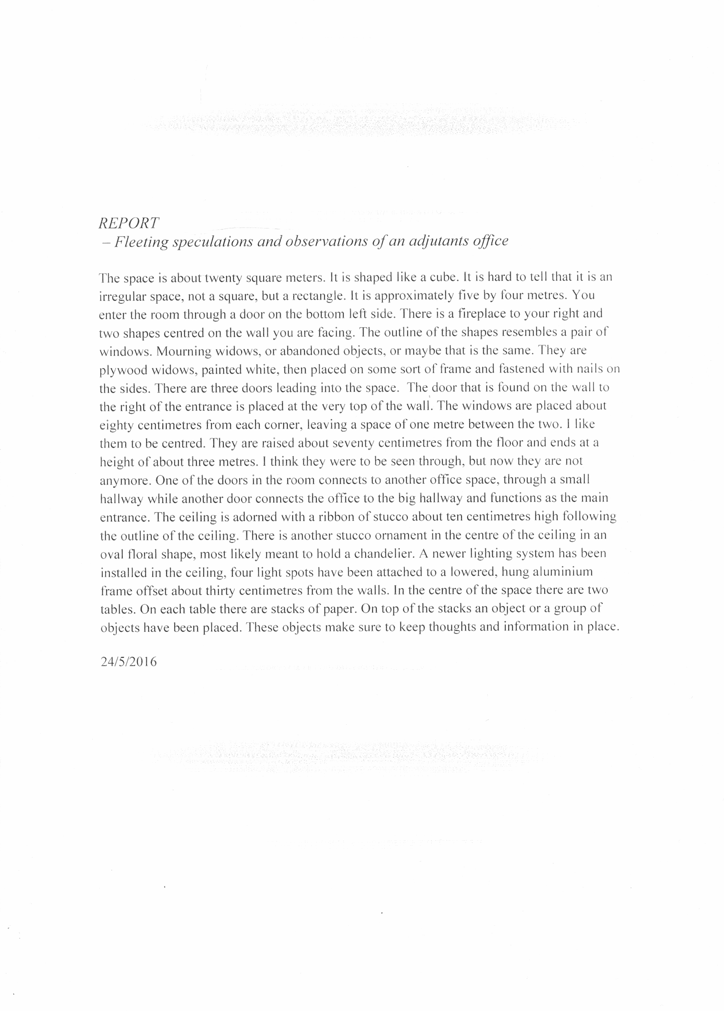 14/14 — FLEETING SPECULATIONS