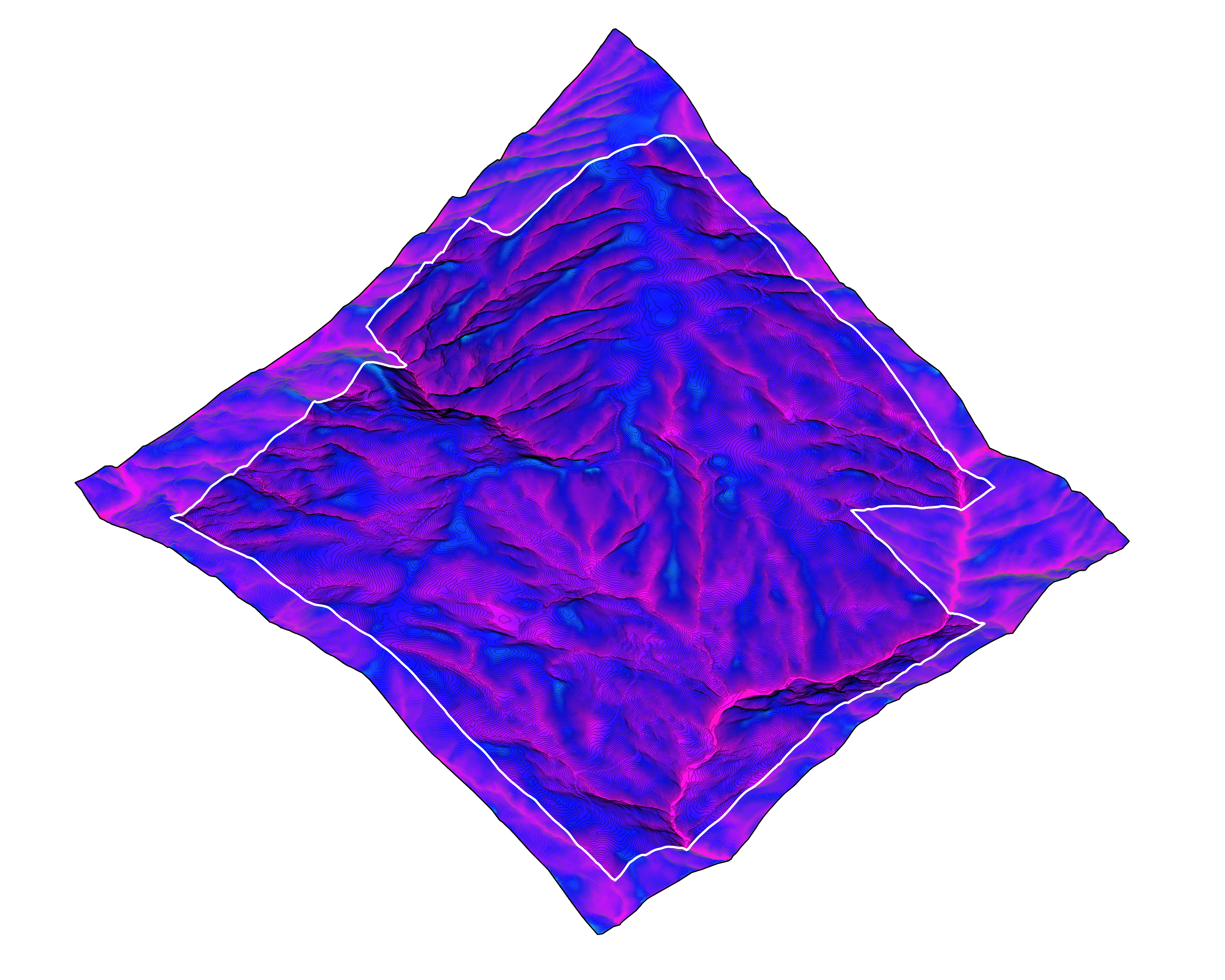 slope concavity: isometric