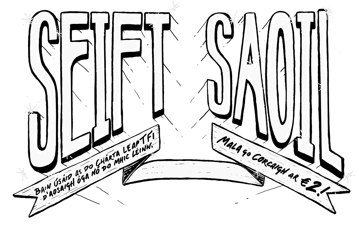 Type Design - larn Rod Eireann, Publicis - Dublin