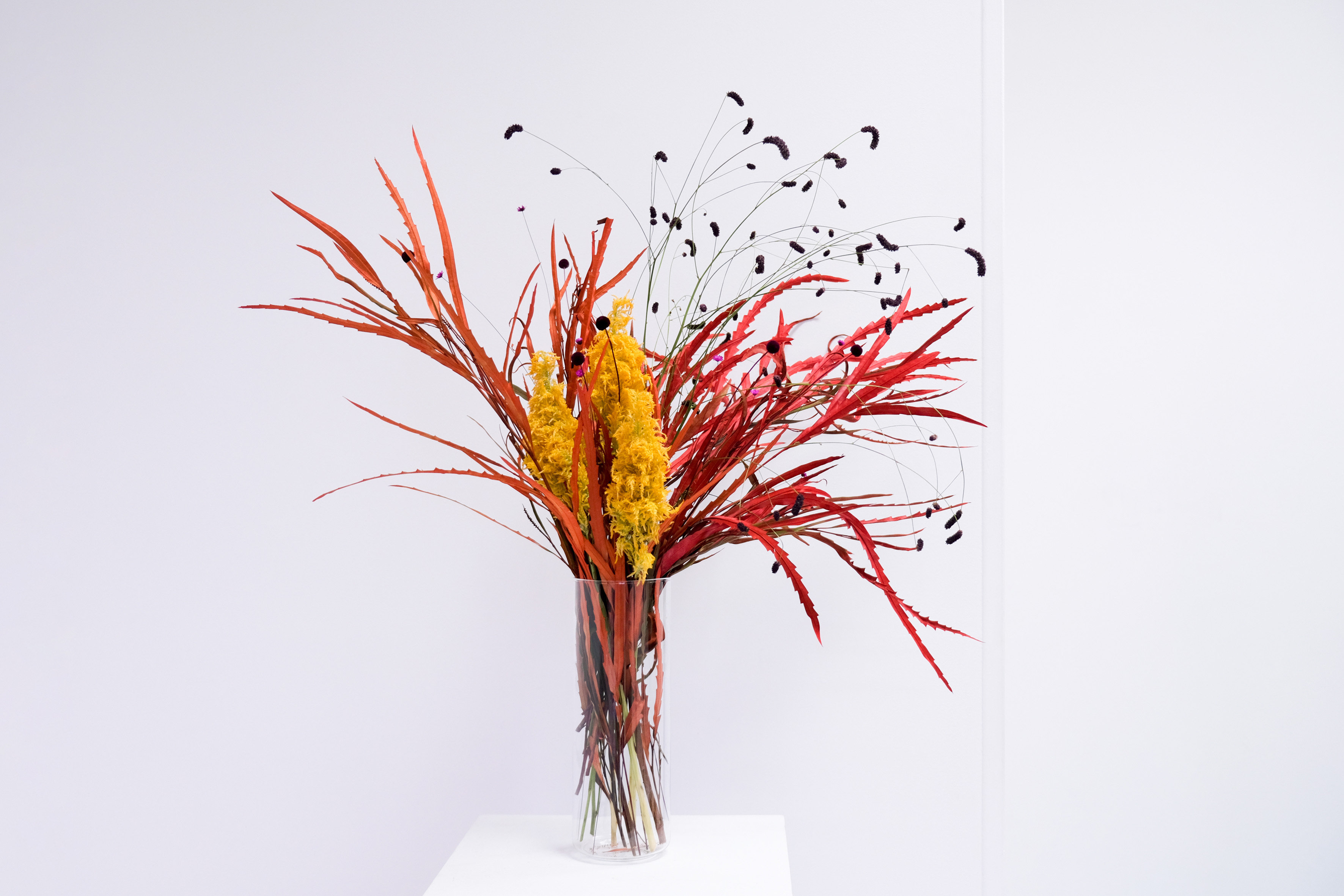 YWNWA flowers made by Artistic duo Ruiz-Stephenson specially for the show. Variable sizes.