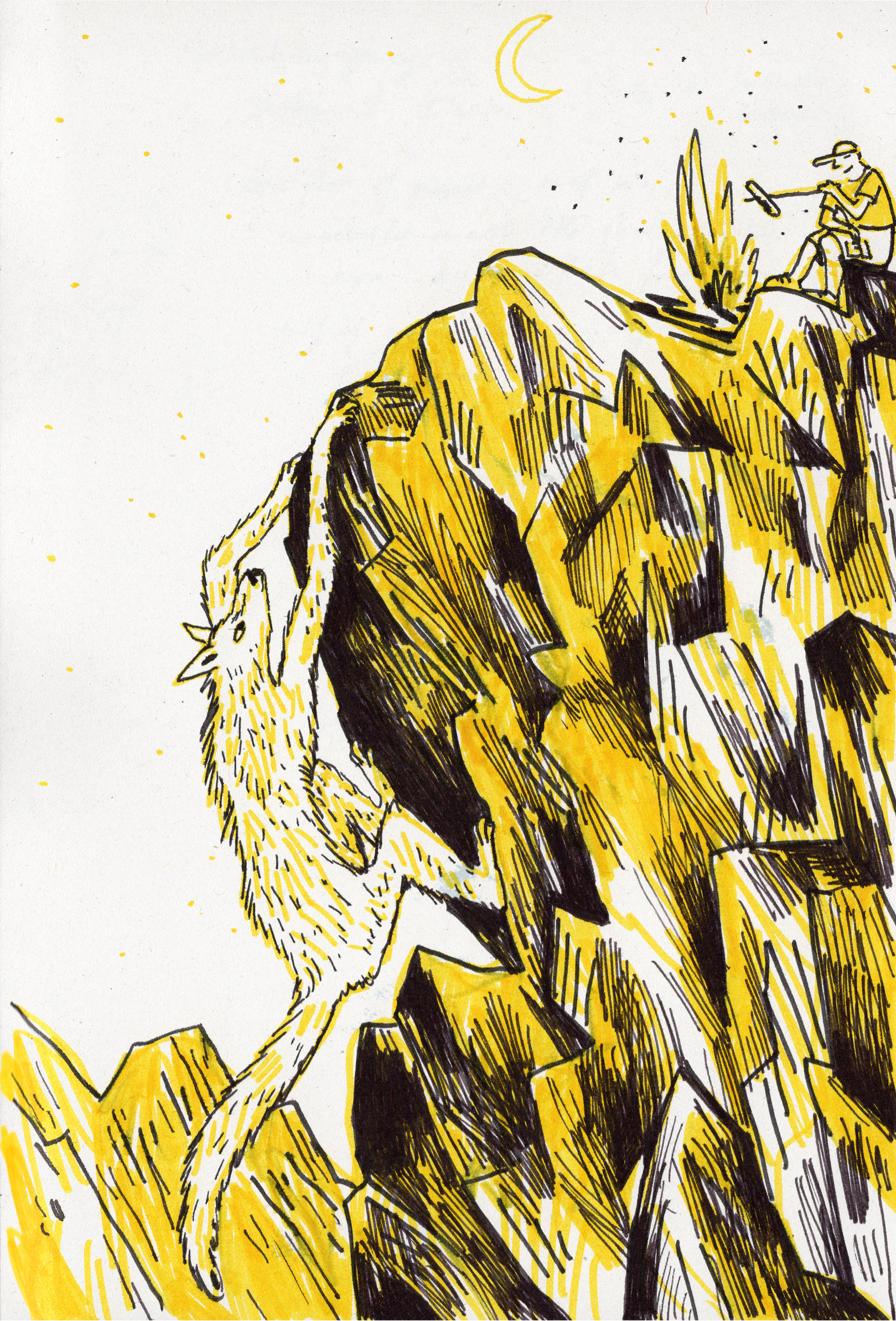 who gets to eat the sausage?