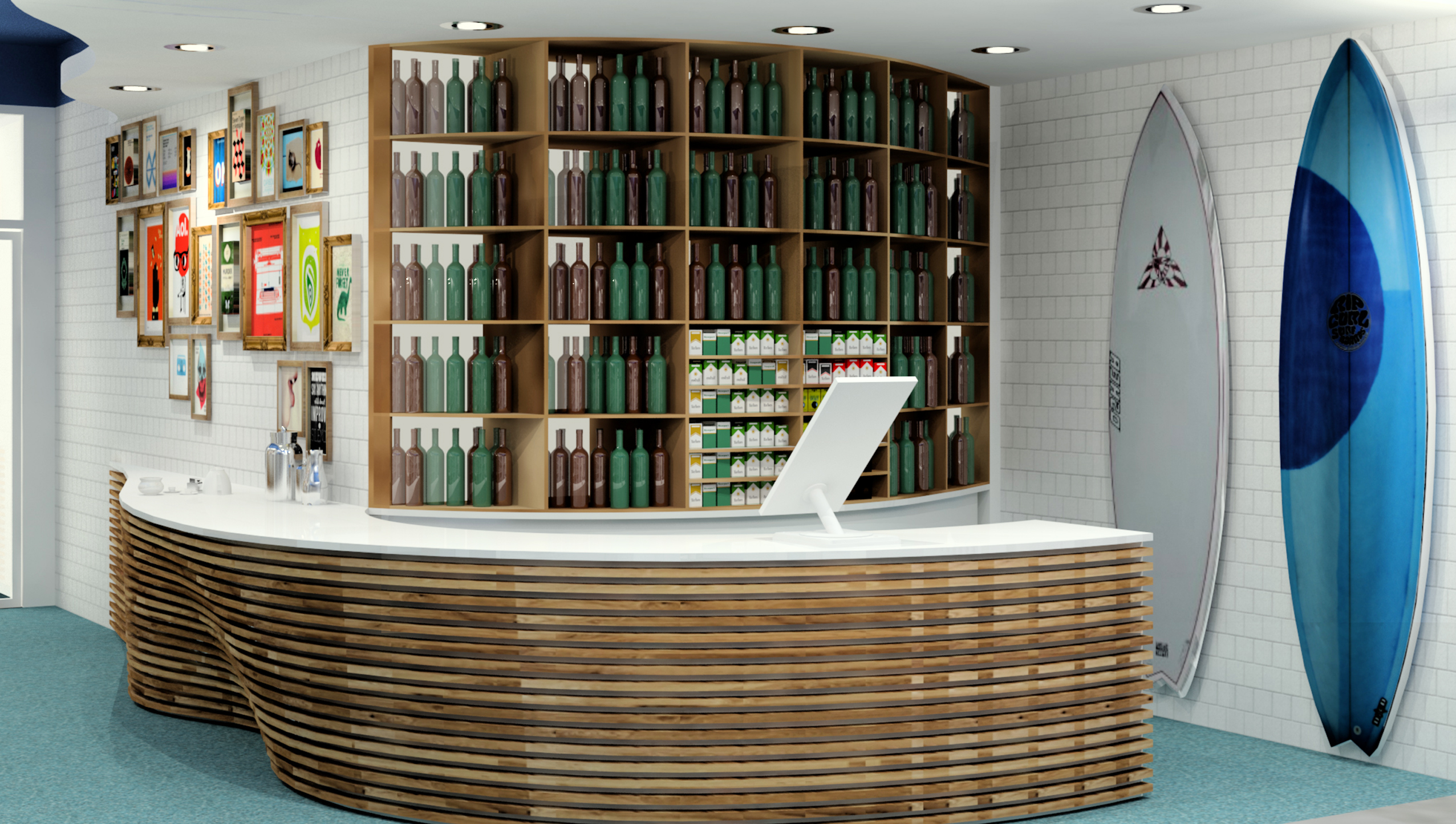 Venice Beach Market — Sona Gevorkyan Architecture Office