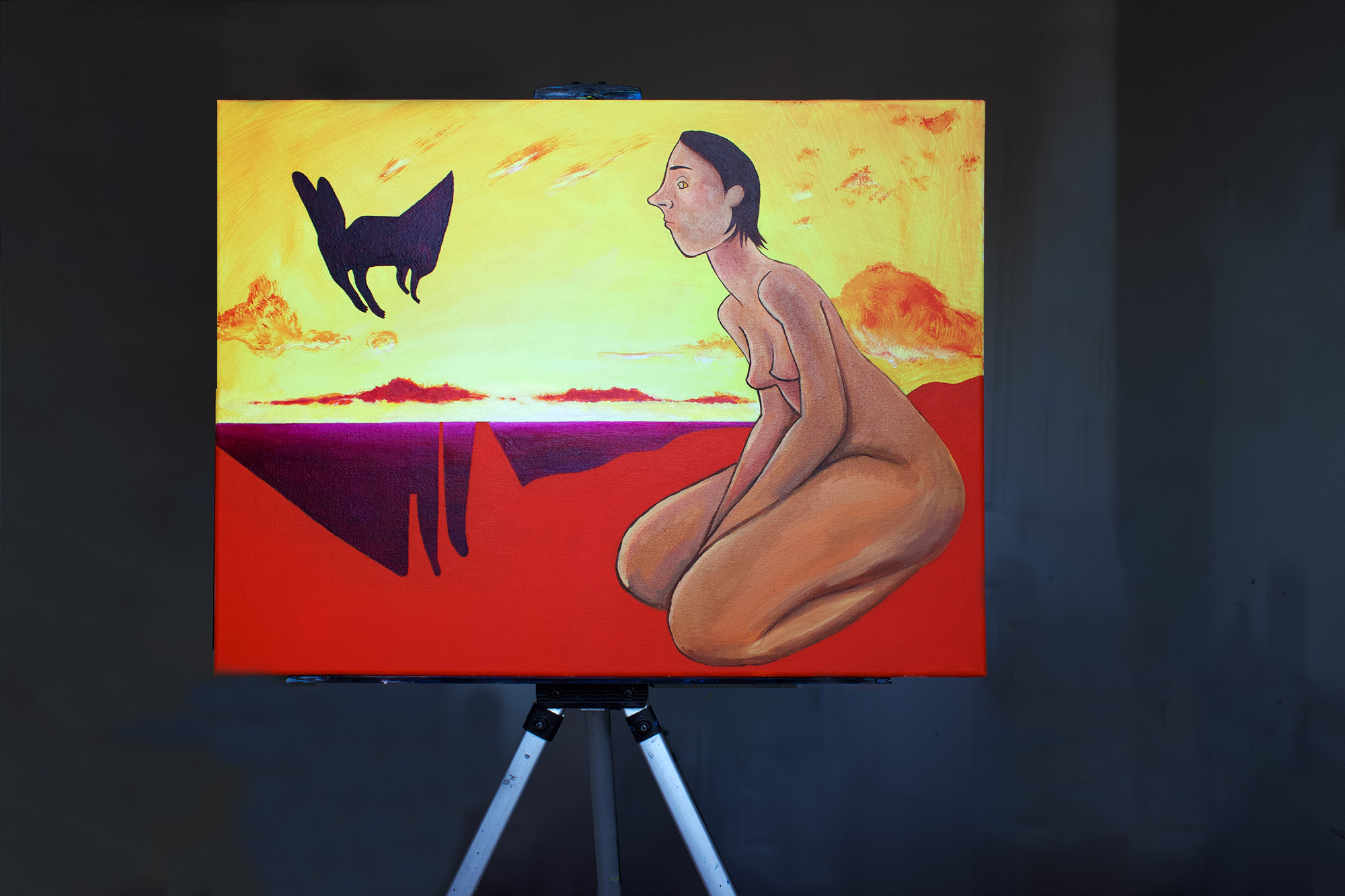 go off ~ 2023 ~ 24x18" ~ available