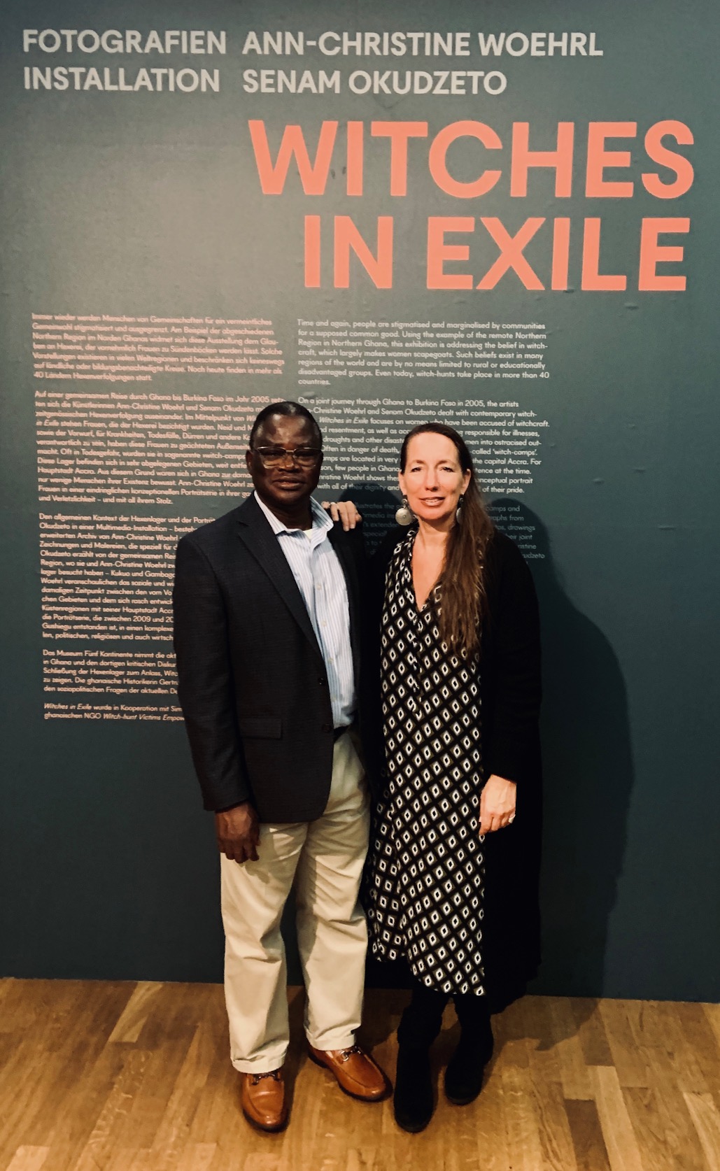 Prof. John Azuhmah and Ann-Christine Woehrl