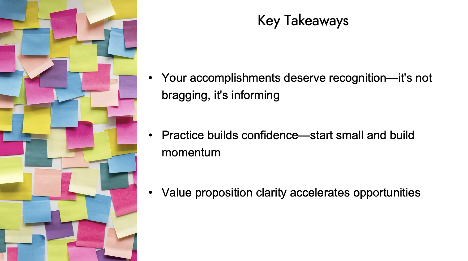 it is informing, not bragging! your accomplishments deserve recognition.