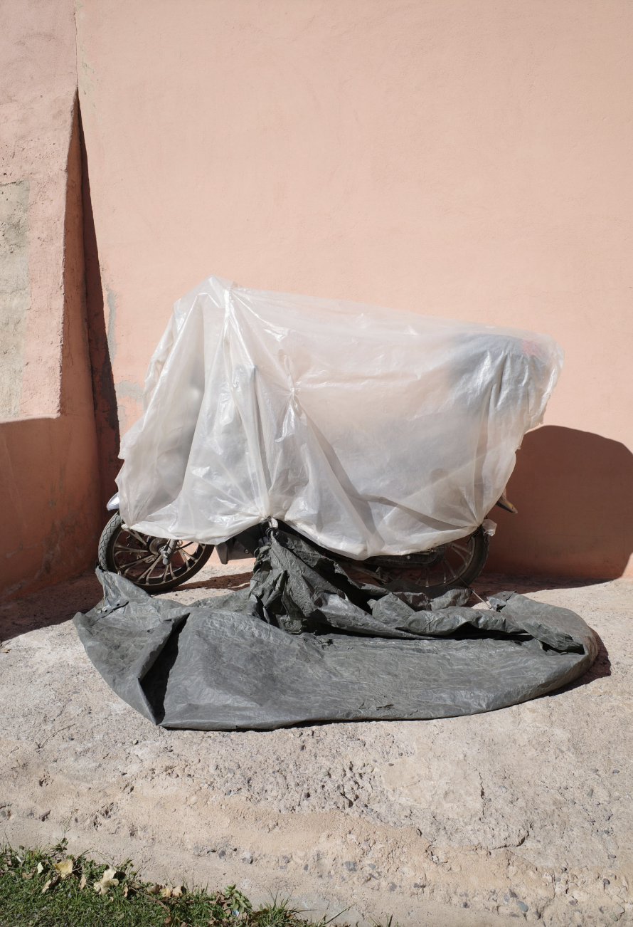 I dropped my skirt, 2023, 50.8 x 76.2, Edition of 3 + 1AP