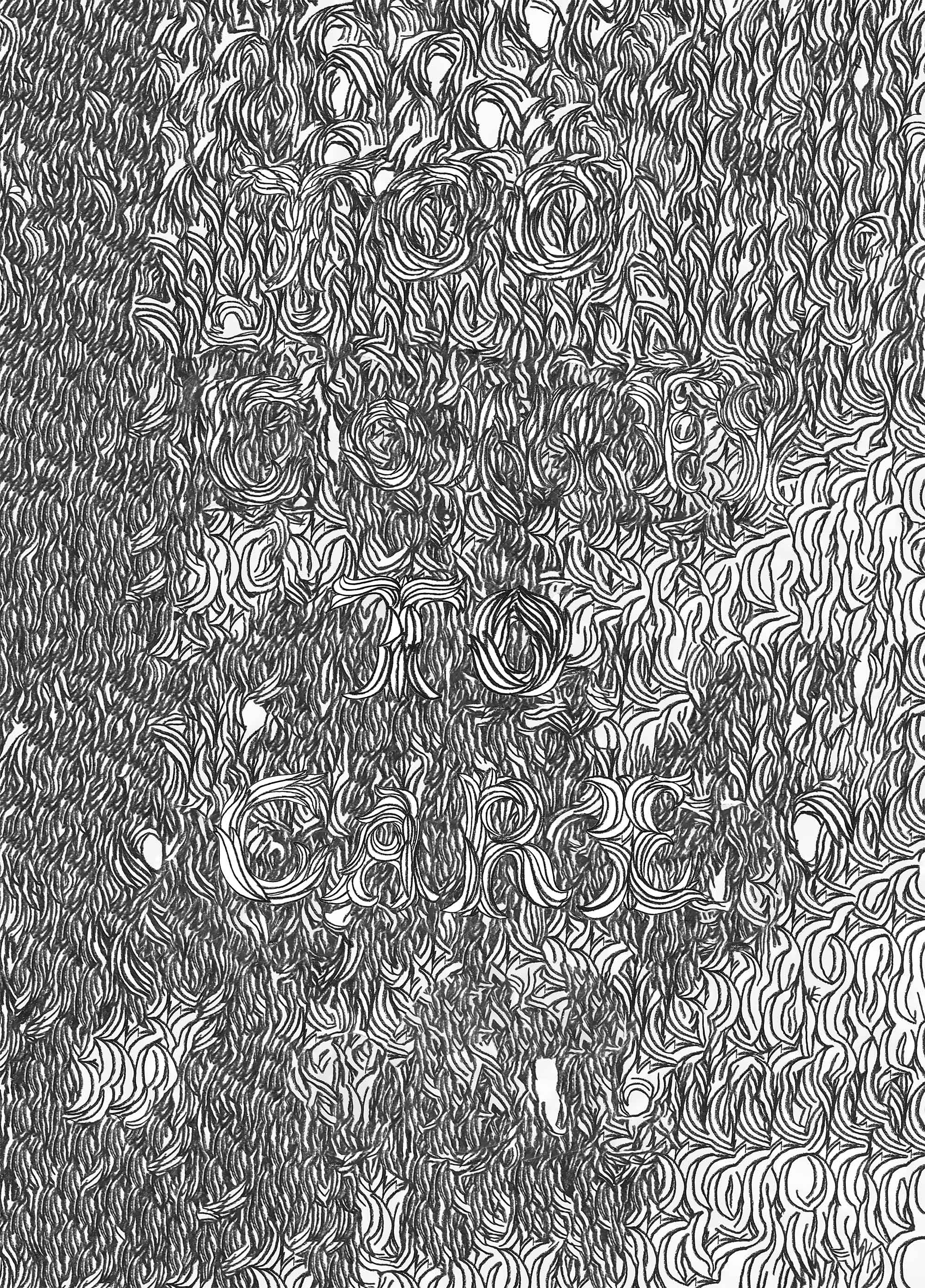 Untitled, 2022, Charcoal on Zerkall smooth, 50cm x 70cm