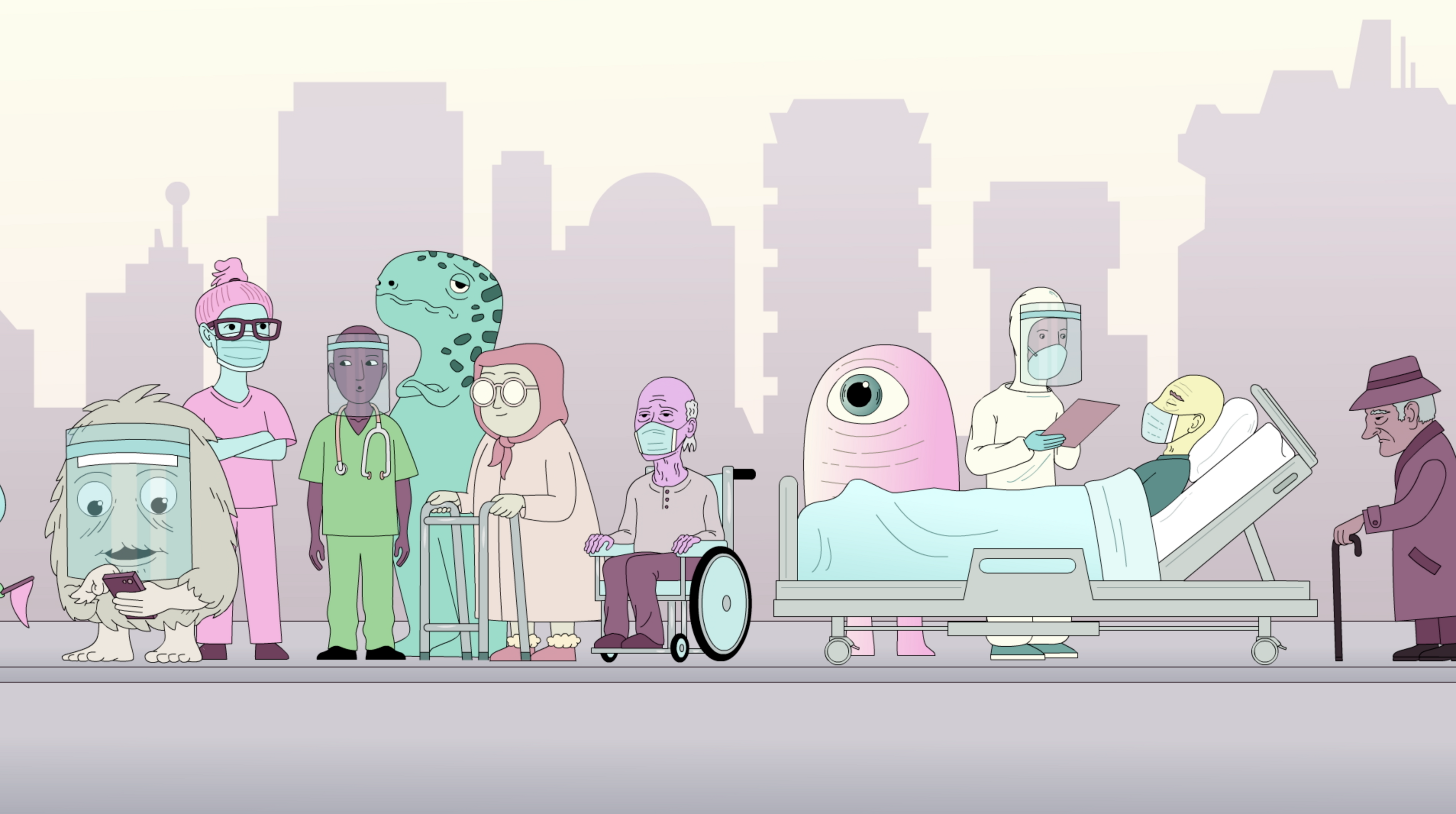 Pandemica Animations for One