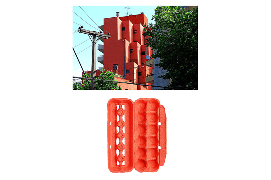 Cristián Silva-AváriaREVERSO # 25 (Santiago y Huevos), 2007-2009Digital photograph145 x 110 cm