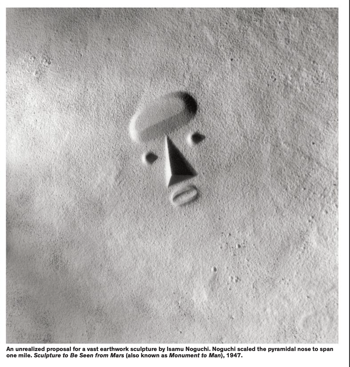 Noguchi | Sculpture to Be Seen from Mars