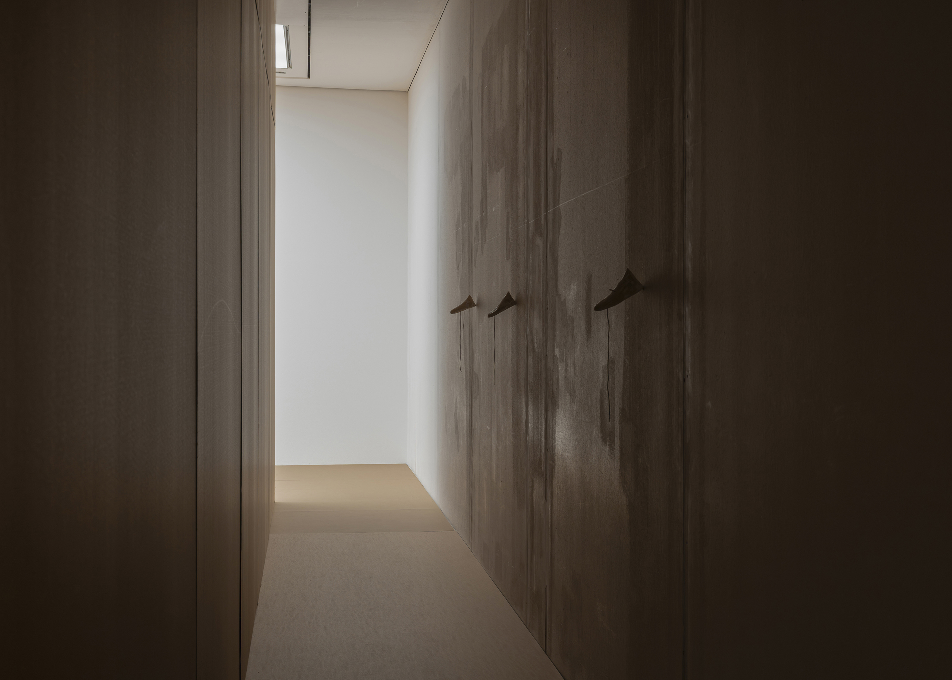 Part of the installation views of "thereafter," solo exhibition at Kestner Gesellschaft, Hannover, 2025