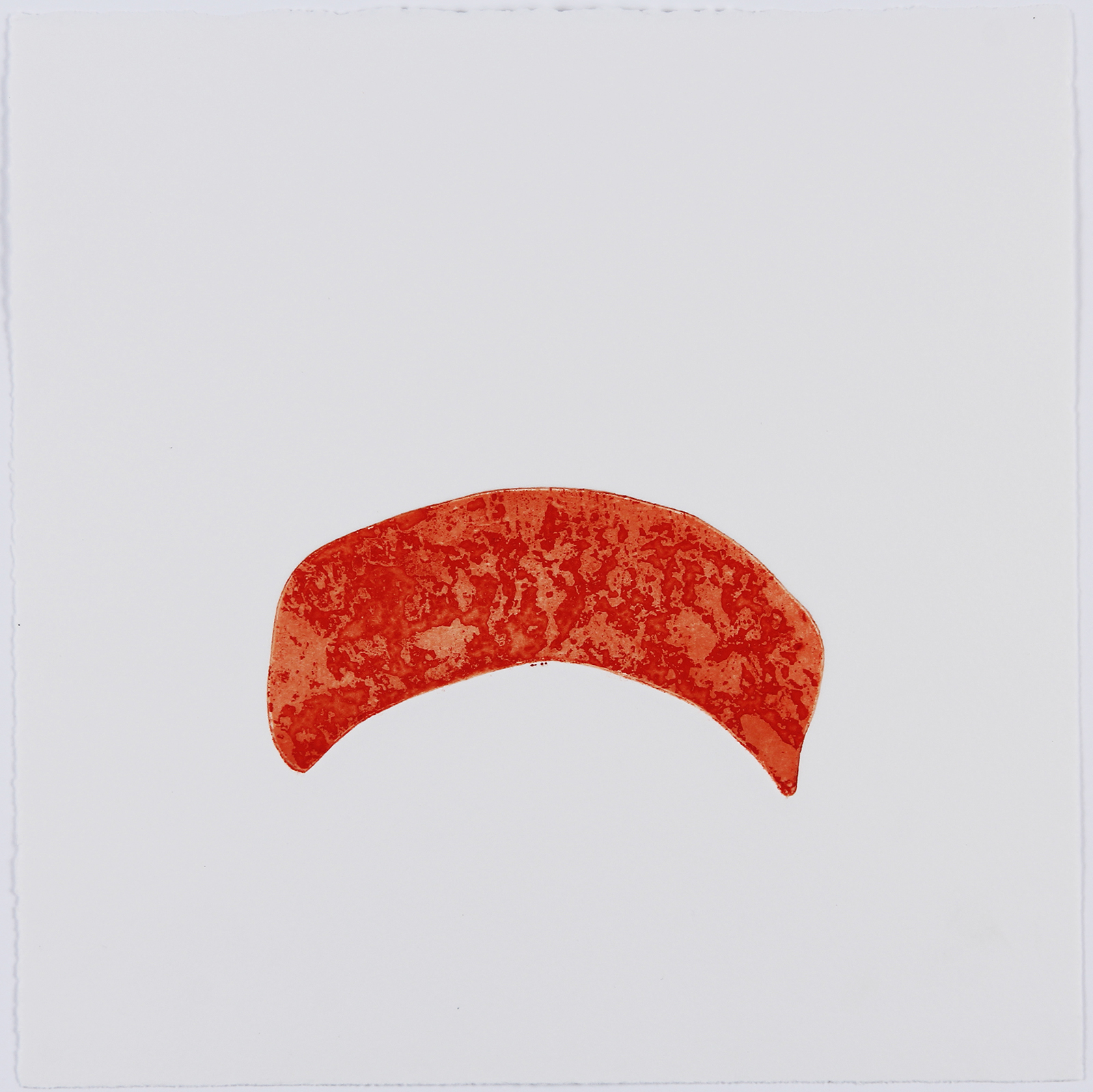 Xenophora II, 2021. Etching on Somerset Satin. 25 x 25cm. 1/2 Varied edition. NFS.