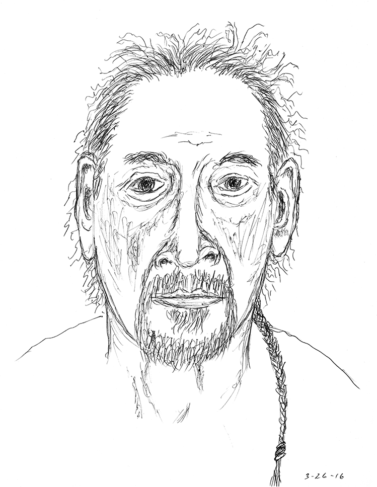 Selr-Portrait, March 26, 2016