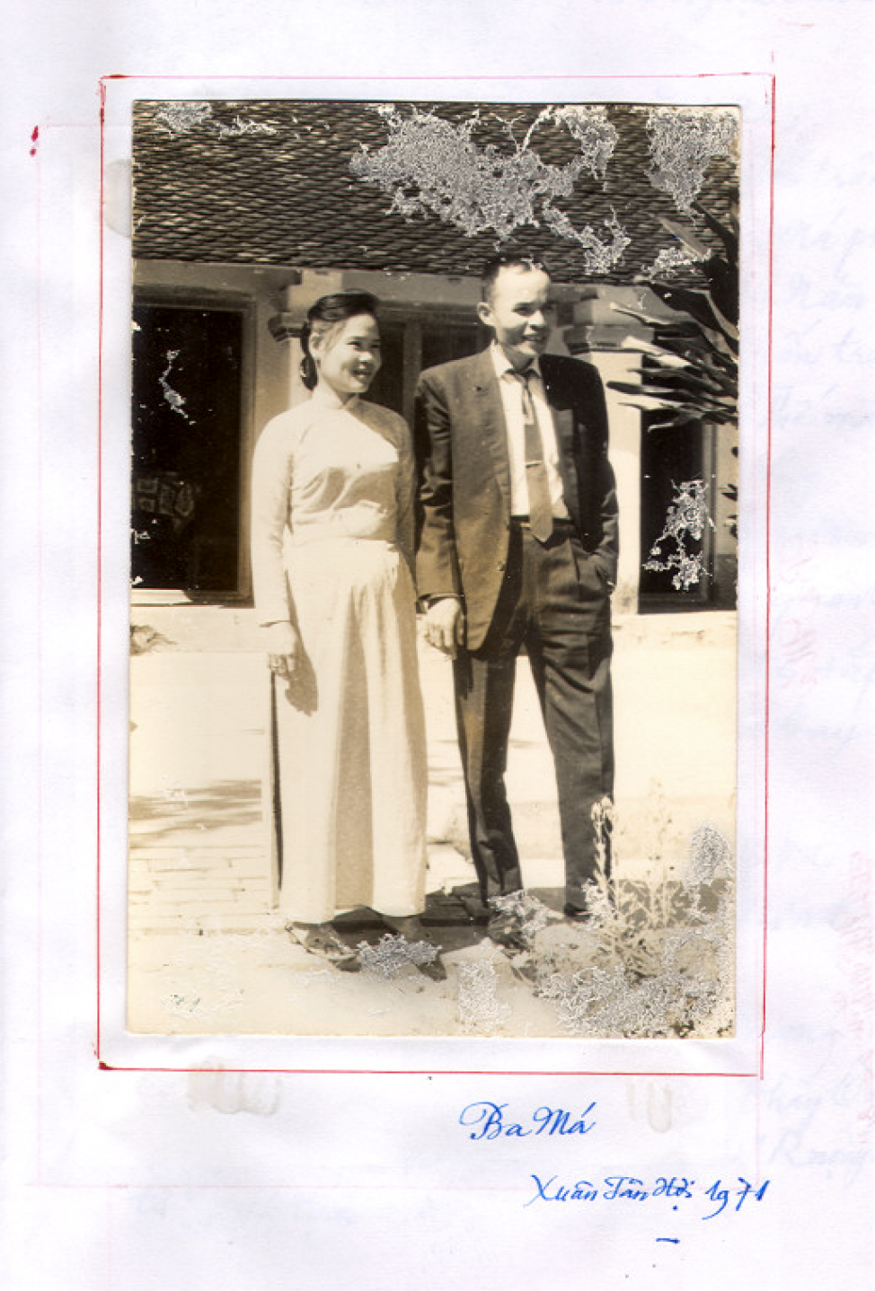 01216 Ninh Hòa, Khánh Hòa, Việt Nam Spring 1971, Dad Mom