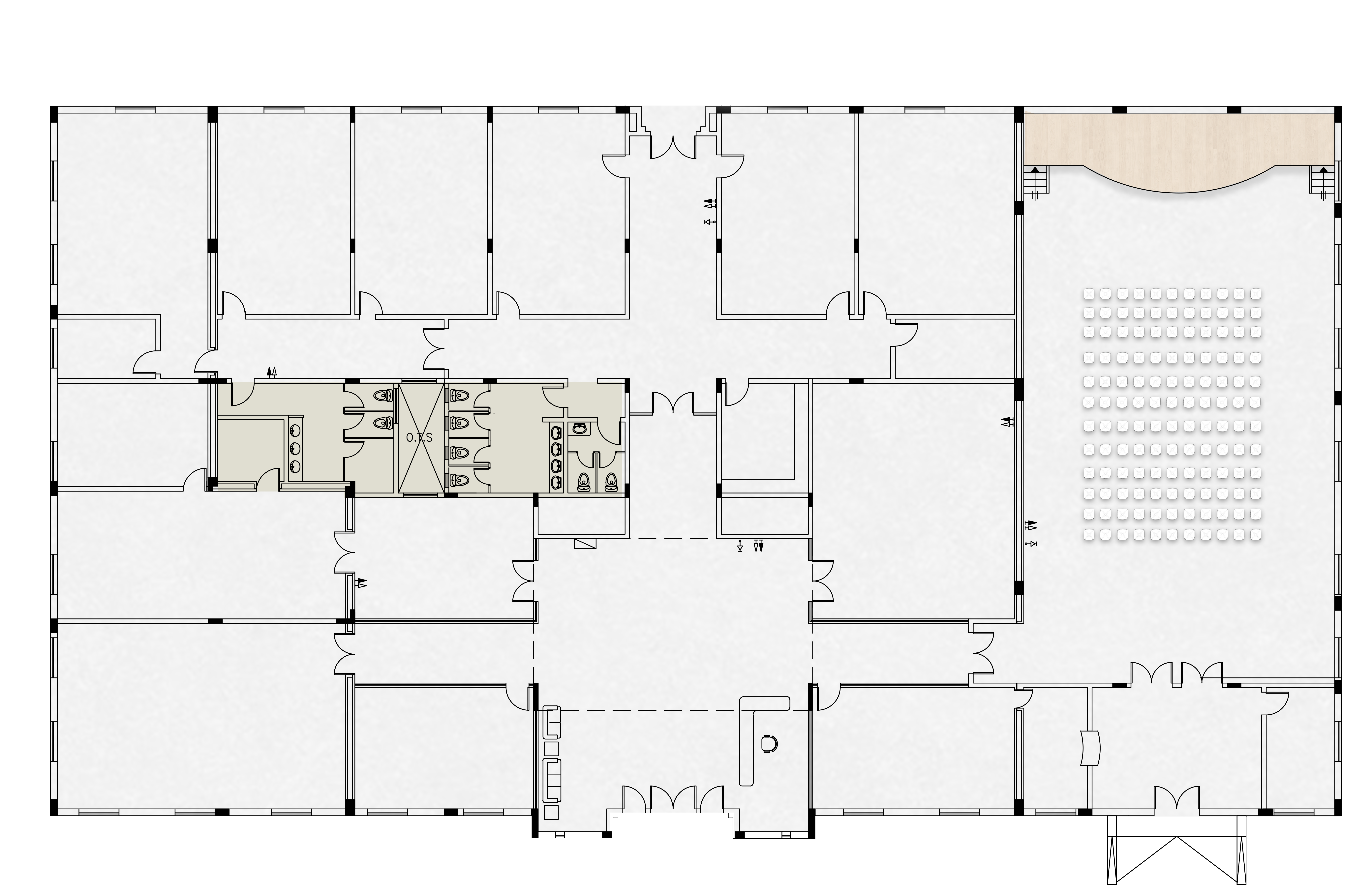 Existing floor plan