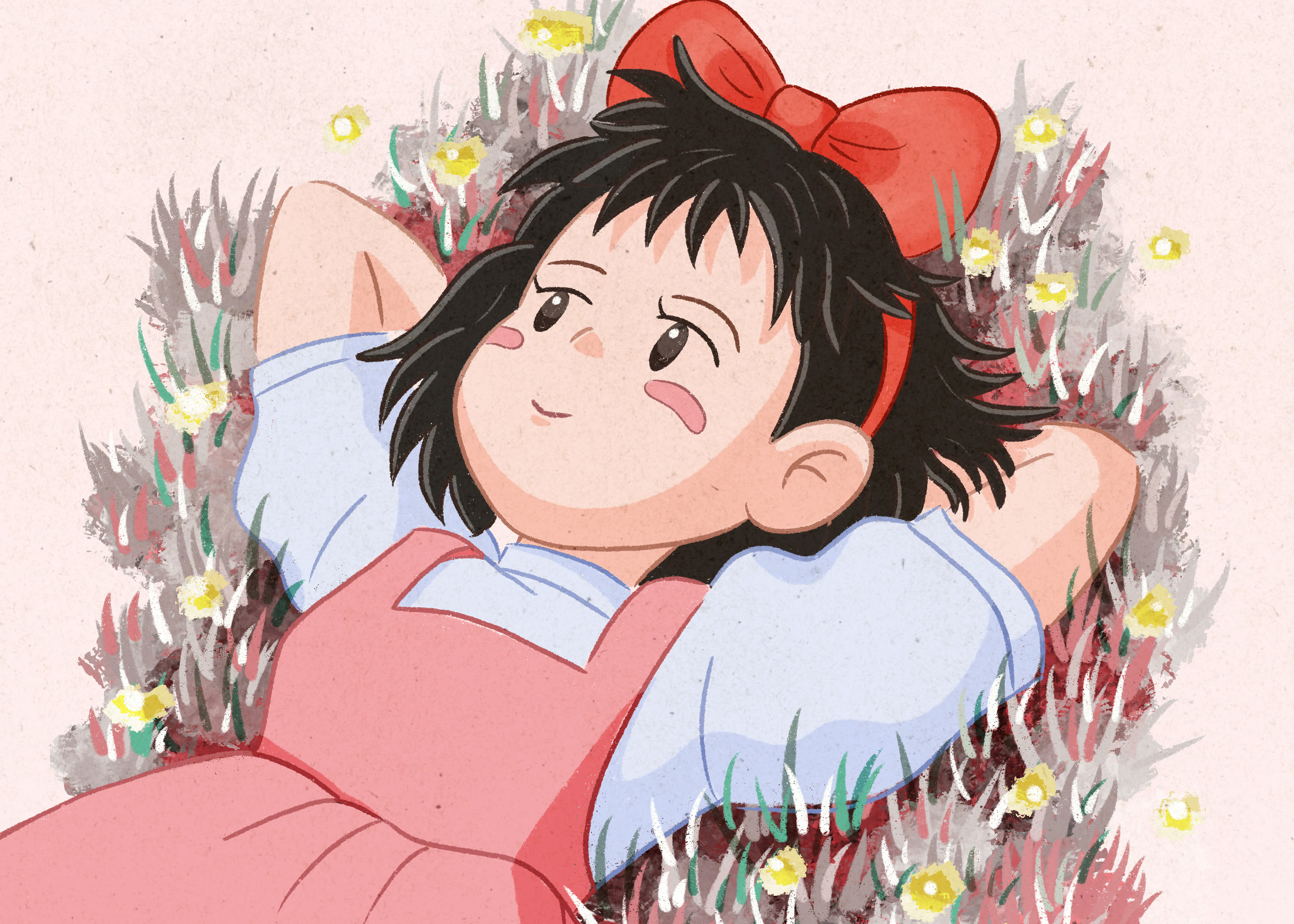 Freie Illustration "Fanart Kikis kleiner Liefersevice"