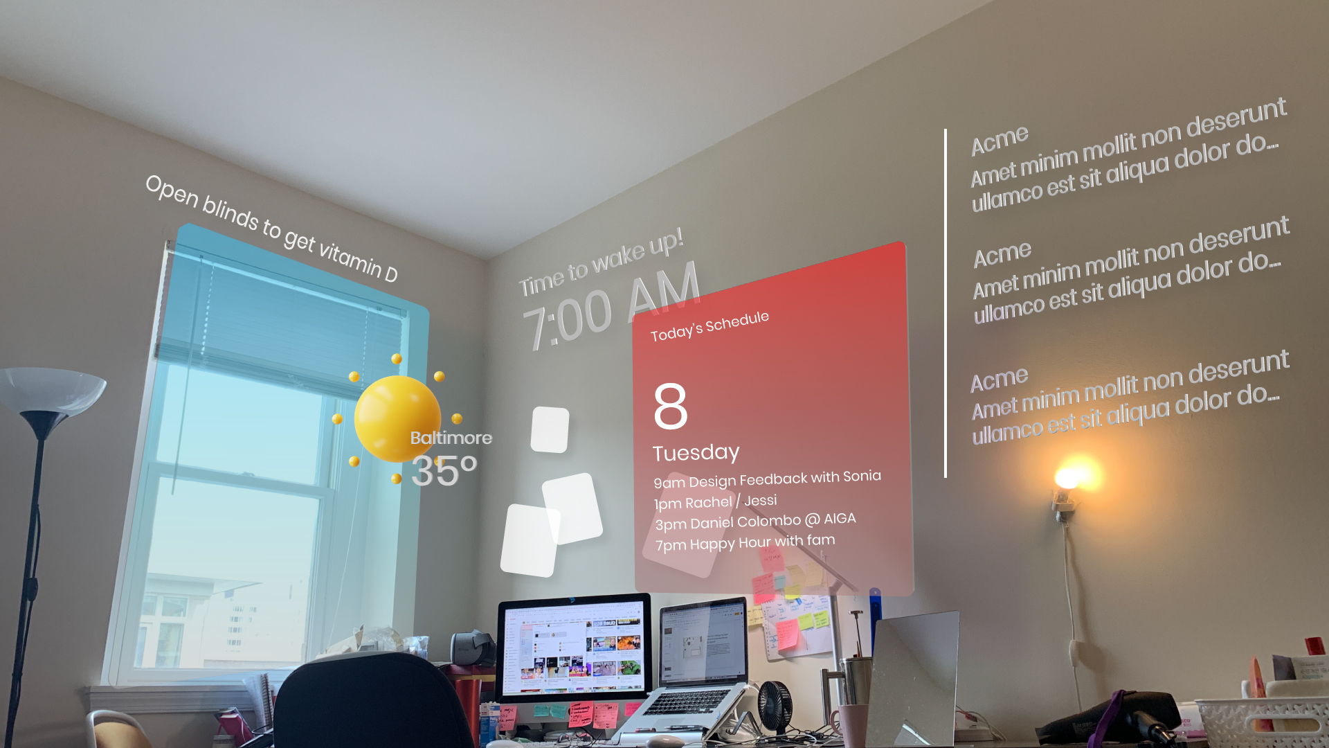 Colorful / Rounded / 3D Elements