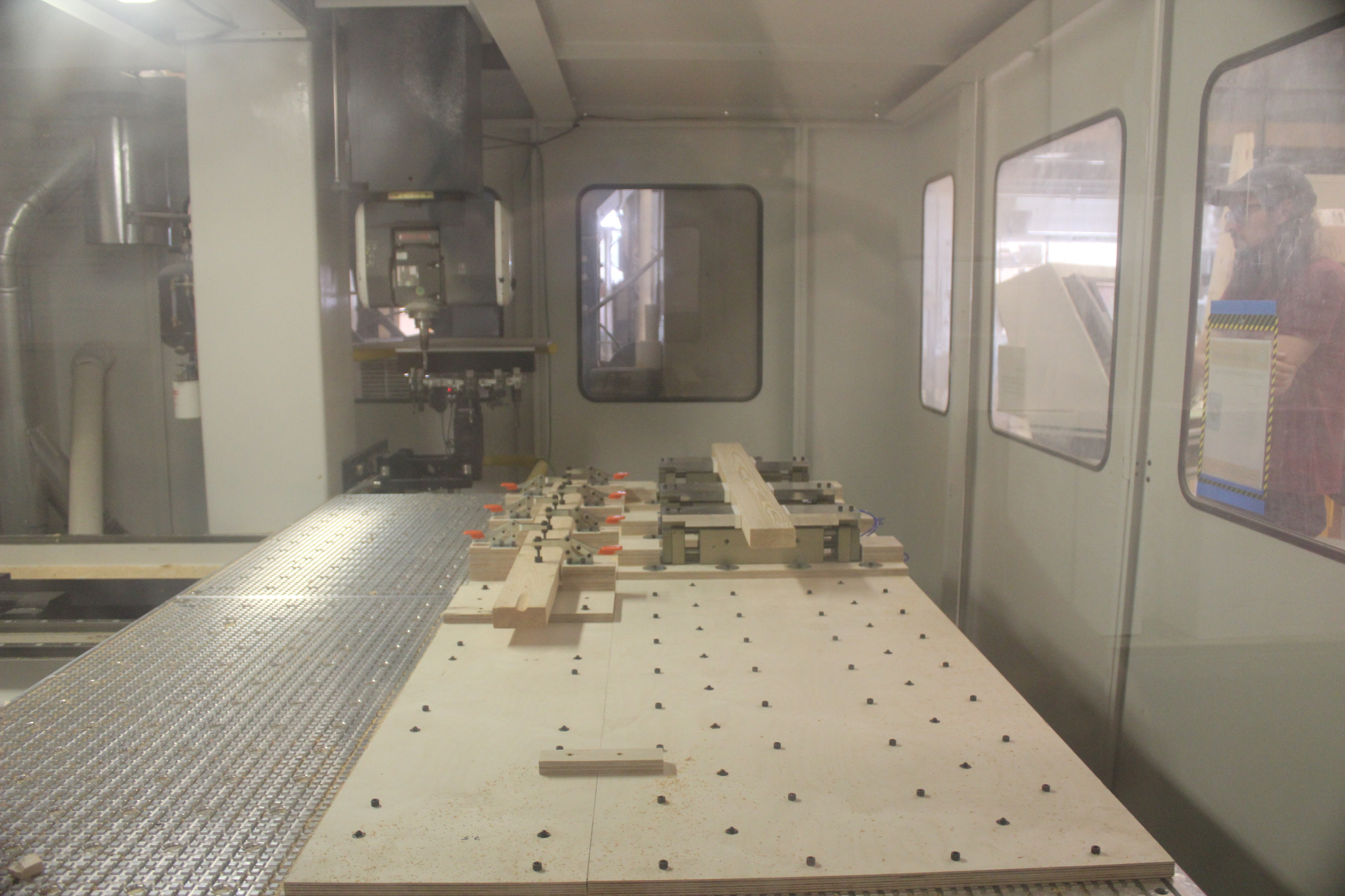 exterior view during cut