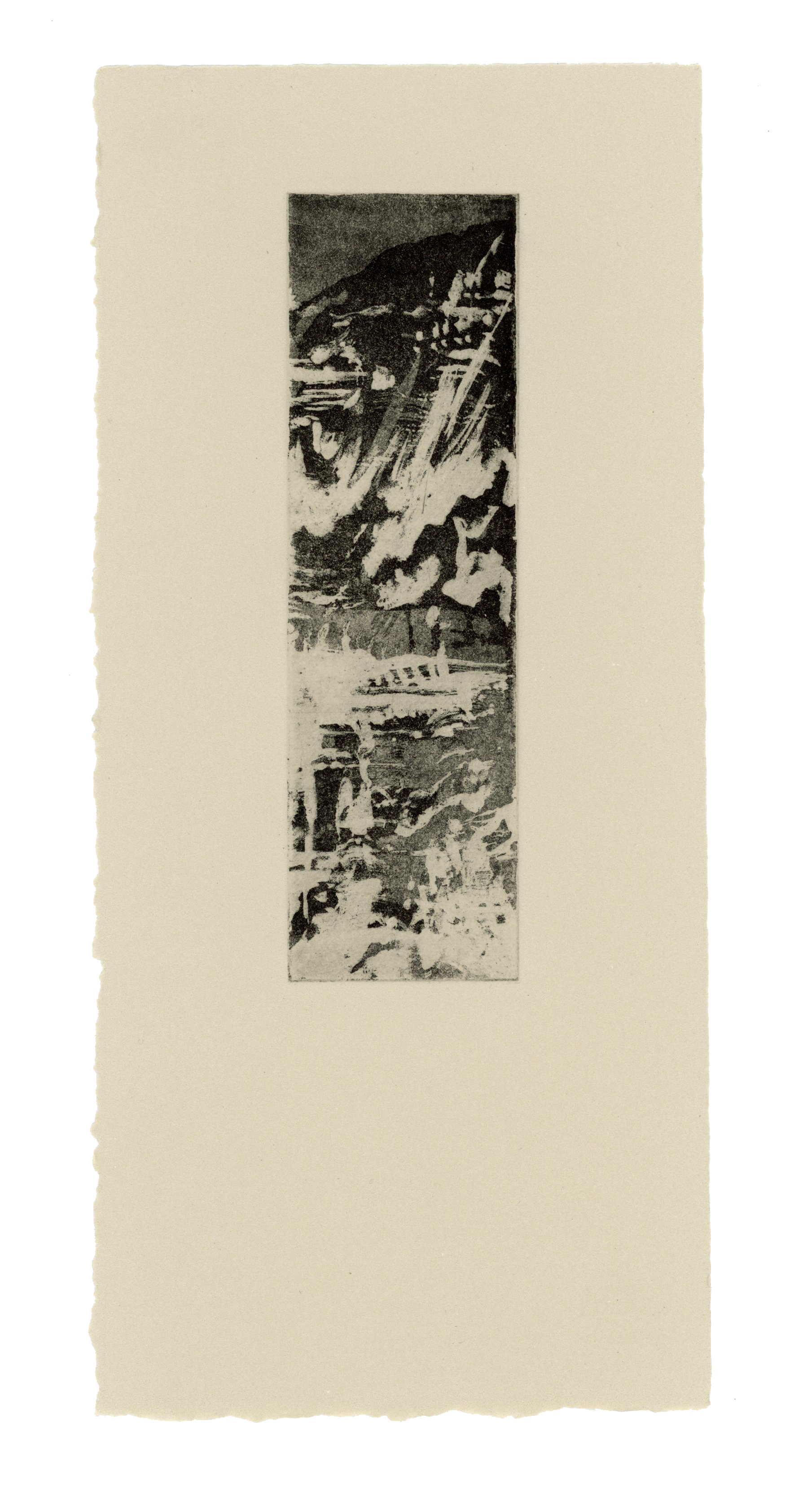 Untitled (2021) Aquatint, 12"x4"