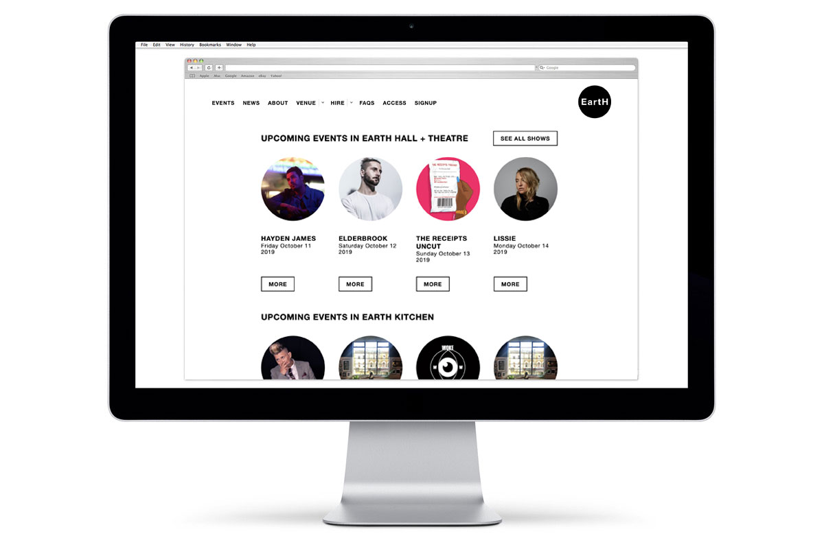 Web site design