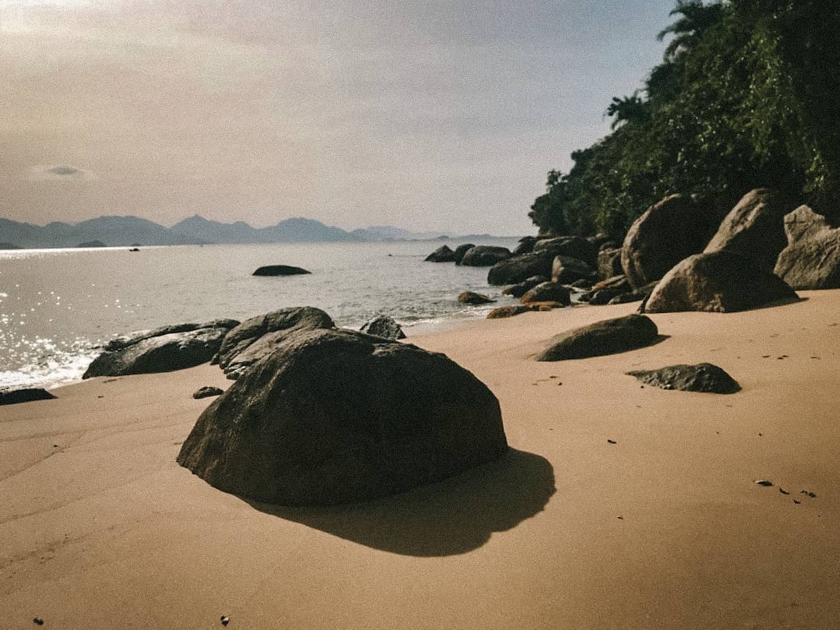 Wild beaches in Ubatuba