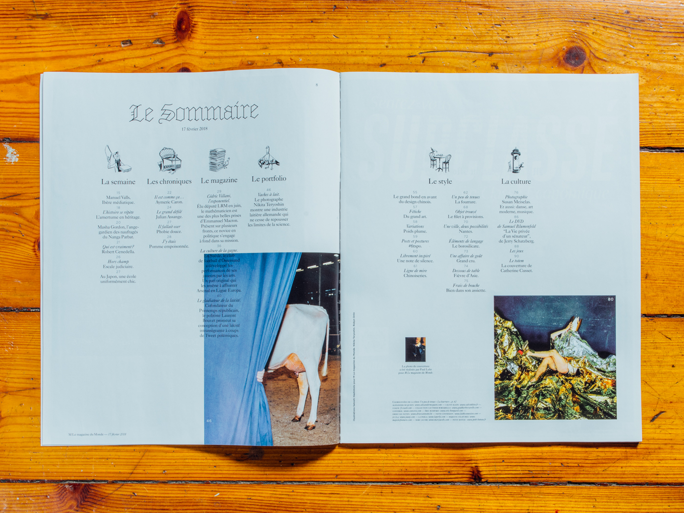 Le Monde M Magazine / Portfolio: Hornless Heritage / Februar 2018