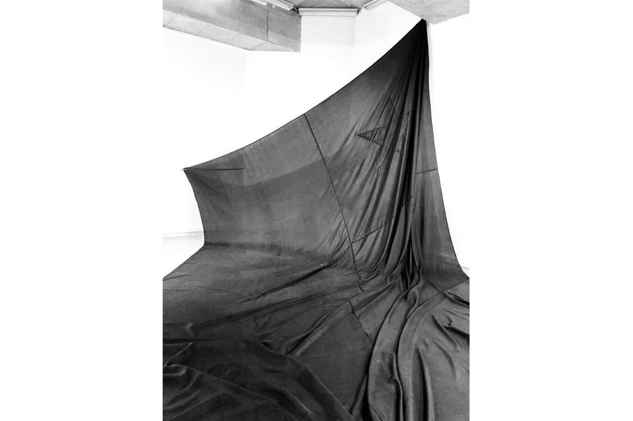 Javier Toro BlumBandera Negra, 2018Synthetic linen900 x 600 cm