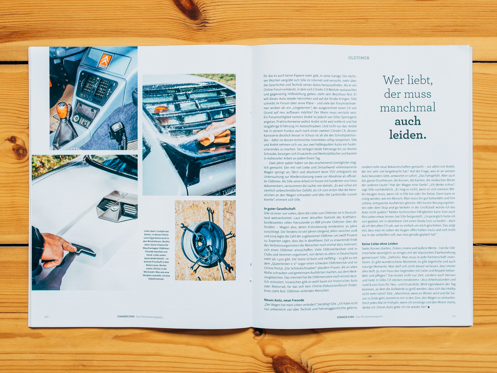 Zimmer Eins / Oldtimer Story / Sommer 2019