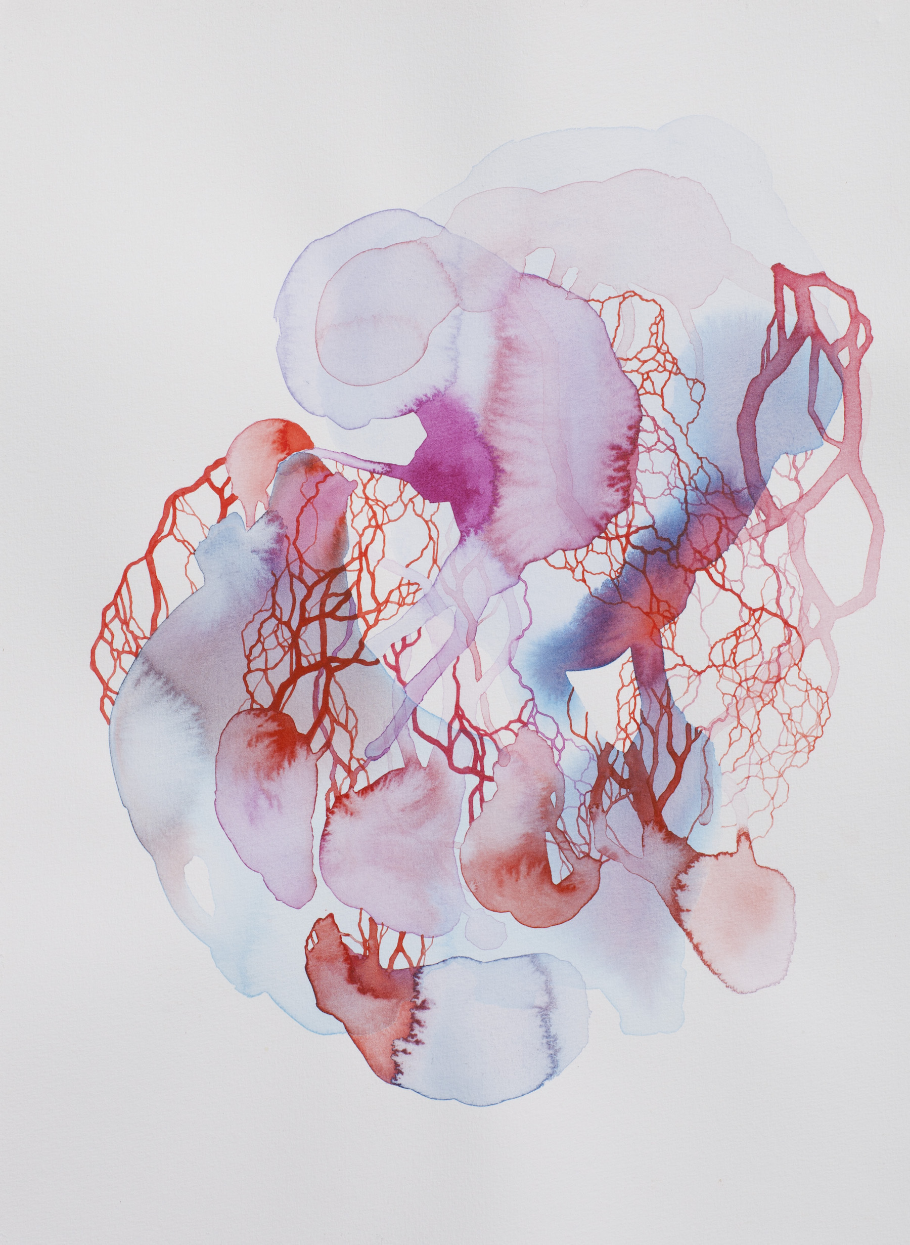 Entraille # (aquarelle, 29,7x40cm, décembre 2024)