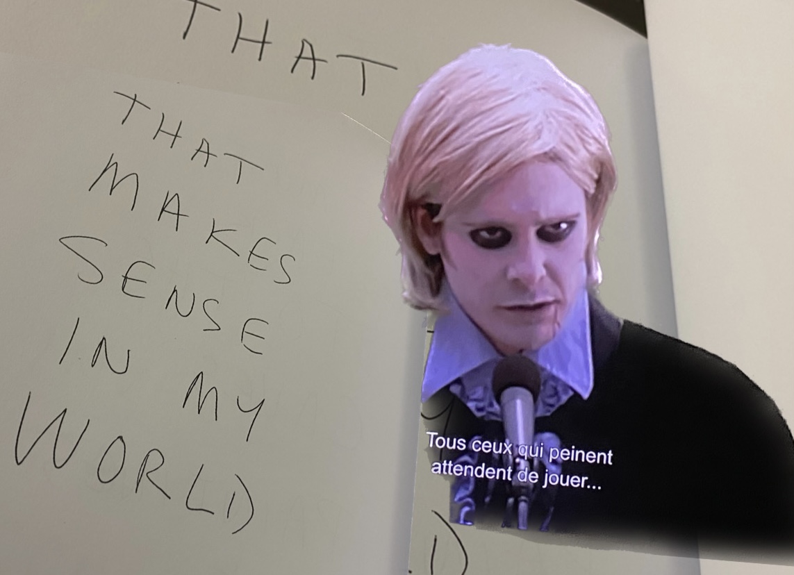 All those who struggle are waiting to play, 2023. Copyright: Luīze Nežberte.