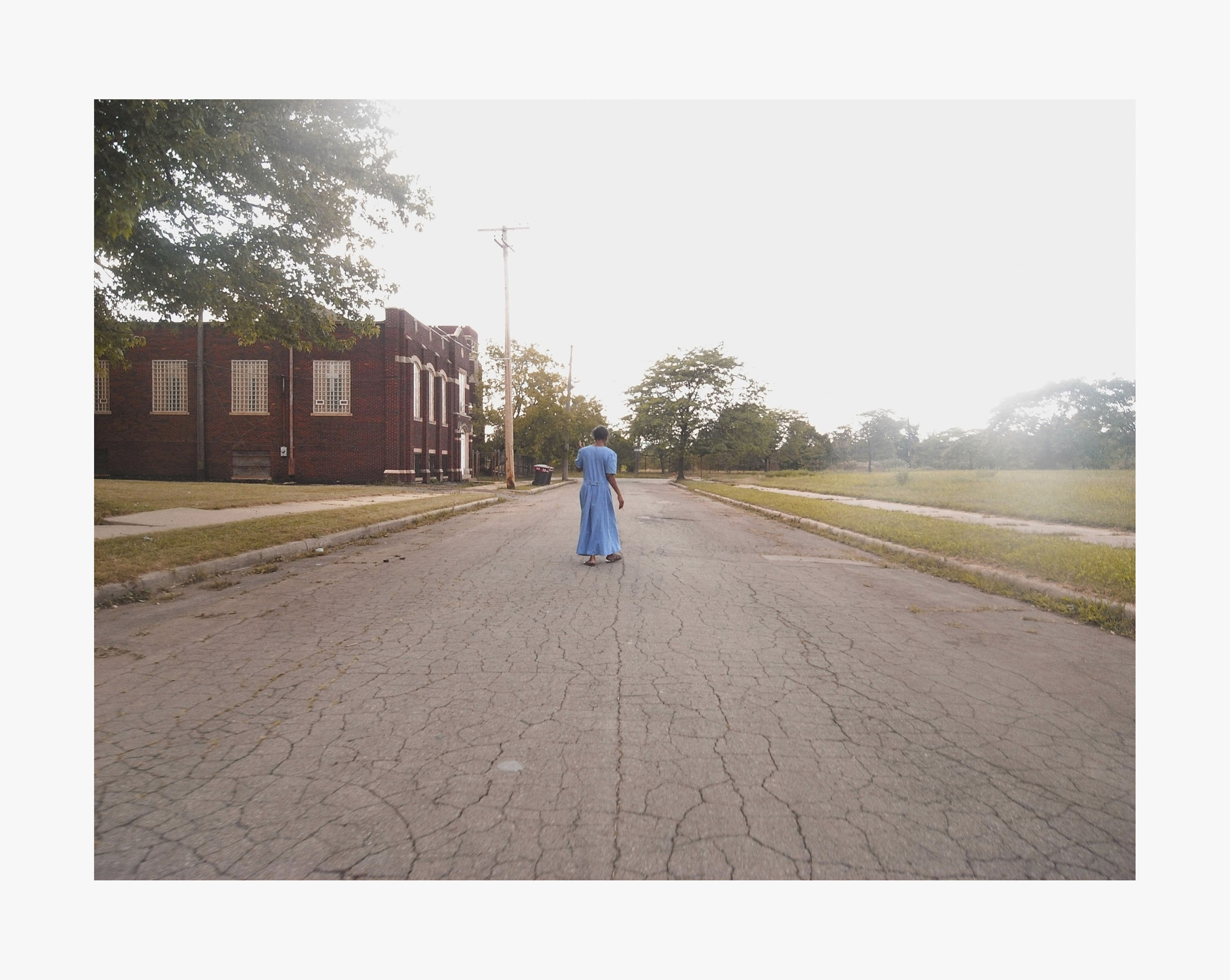 Detroit ghetto walking, 2009. (30x40cm) Ed. 7