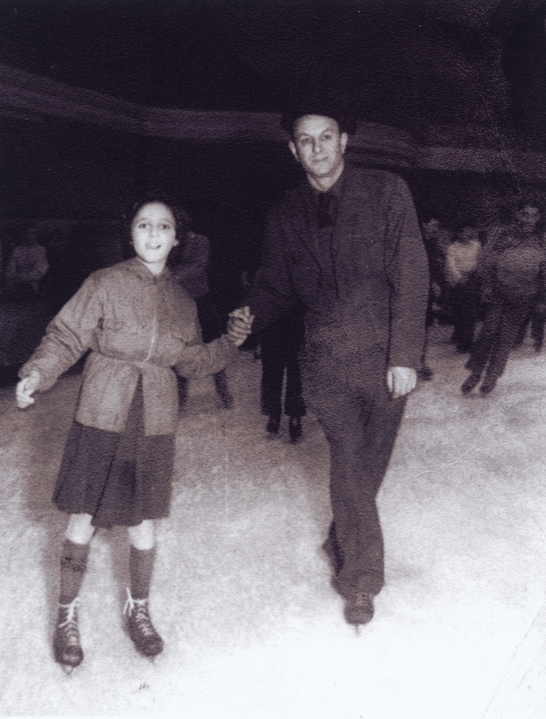 Kate & her father Ralph