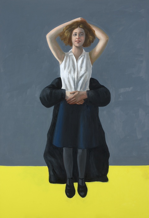  REPORTAGE   2023 olio su tela cm 190x130