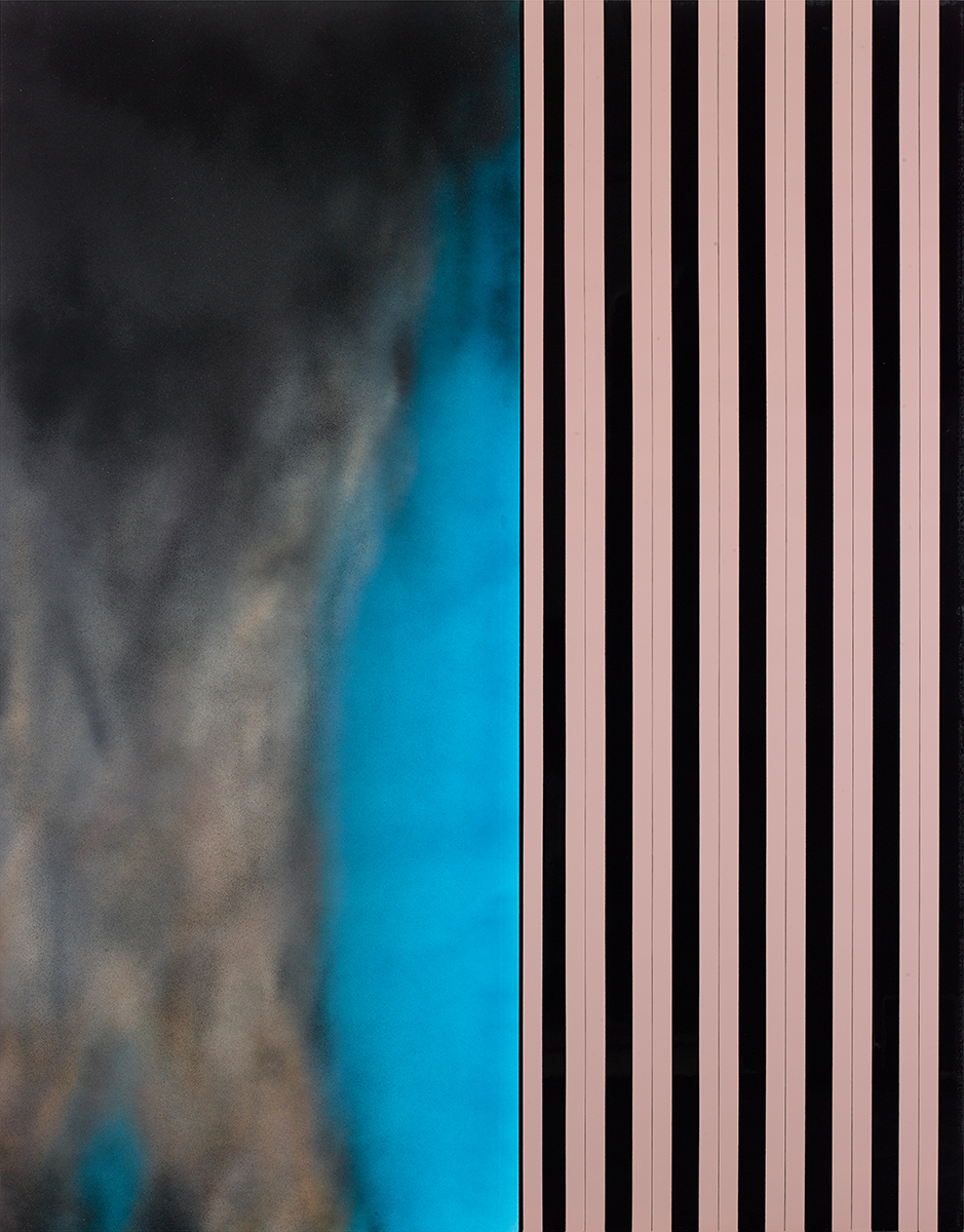 8, automotive paint on board, 230 x 180 cm, 2014 - 2015