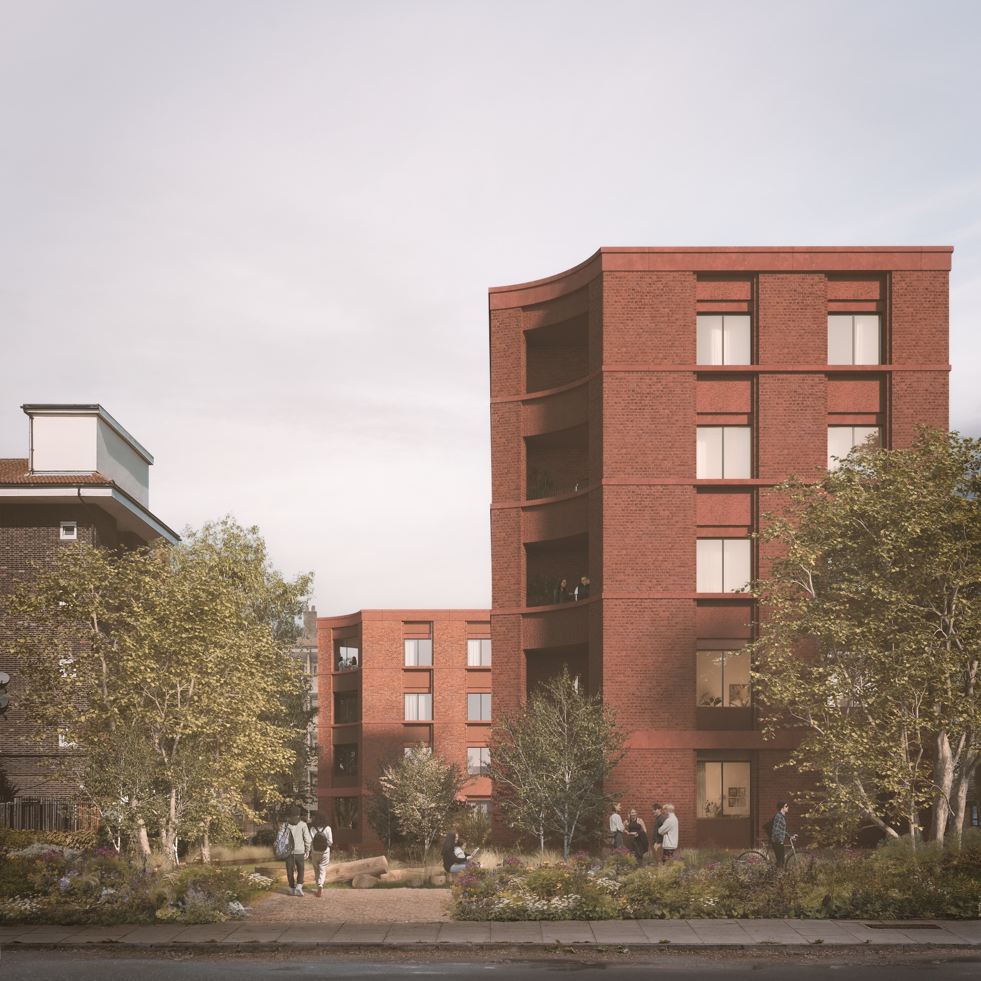 Southwark Housing by Al-Jawad Pike