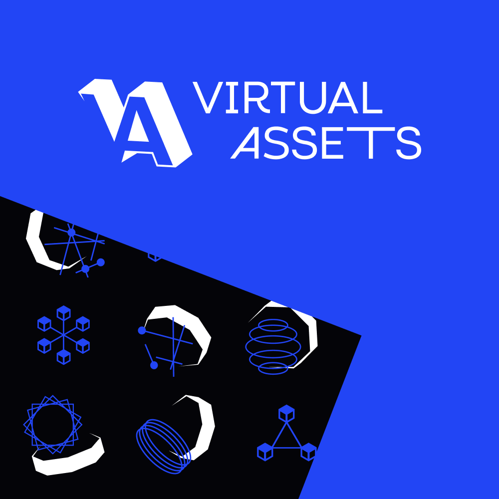 Virtual Assets office logo - It's Valeriia