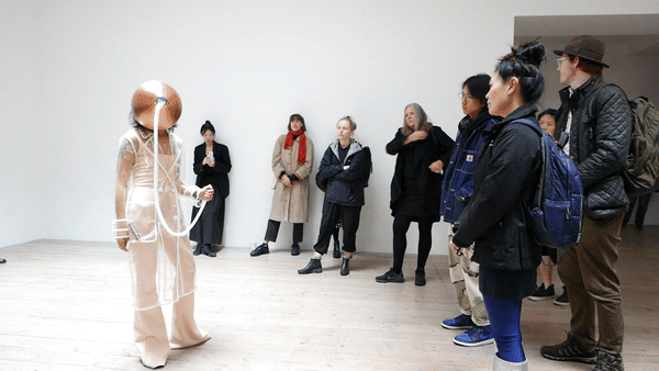 Live performance, Contract with the skin, Raven Row, London 2019