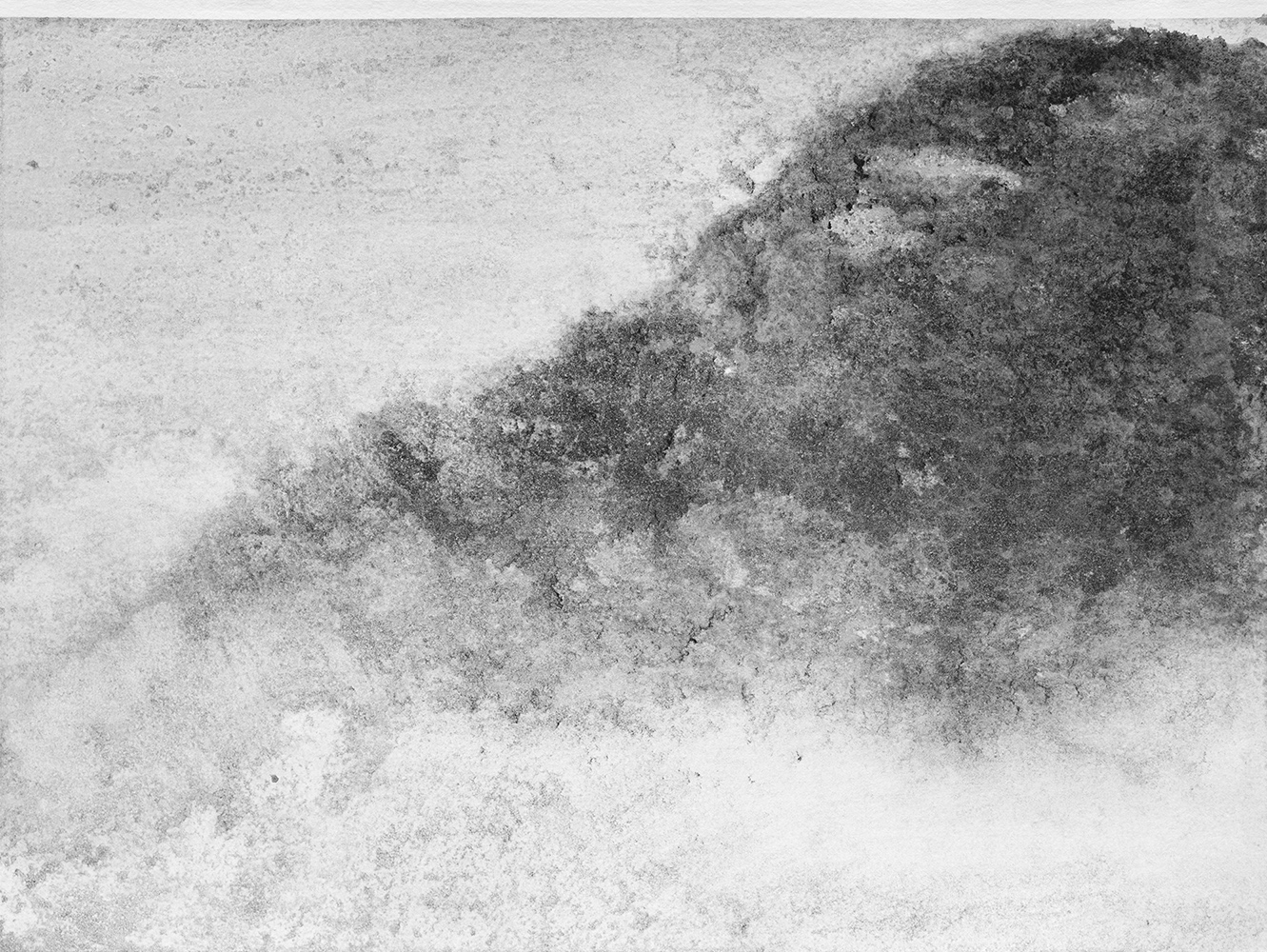 Lushan (III)gouache on paper28 x 38 cm, 2018