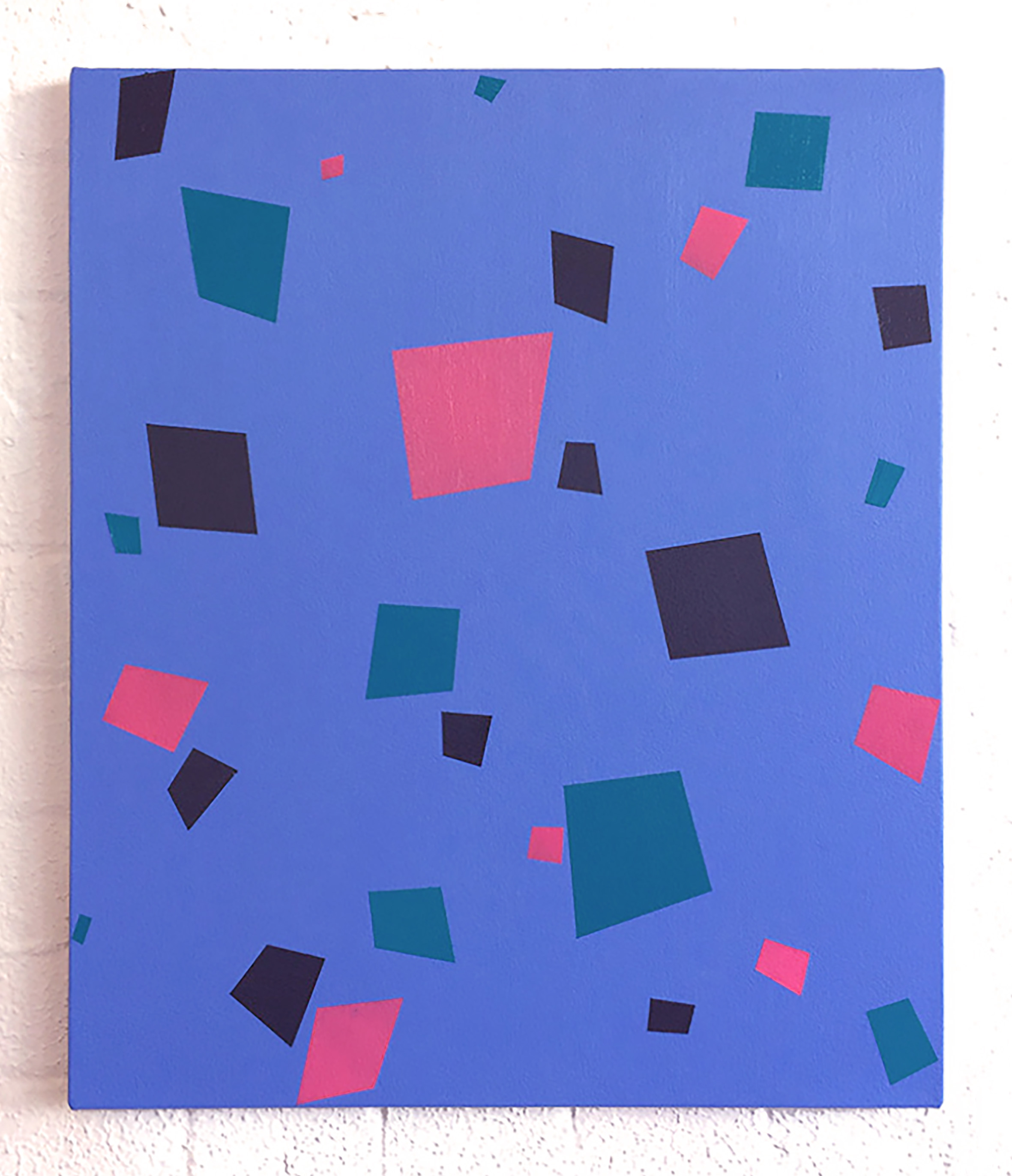 Comminuo XVII 61cm x 51cm oil and acrylic on canvas 2016