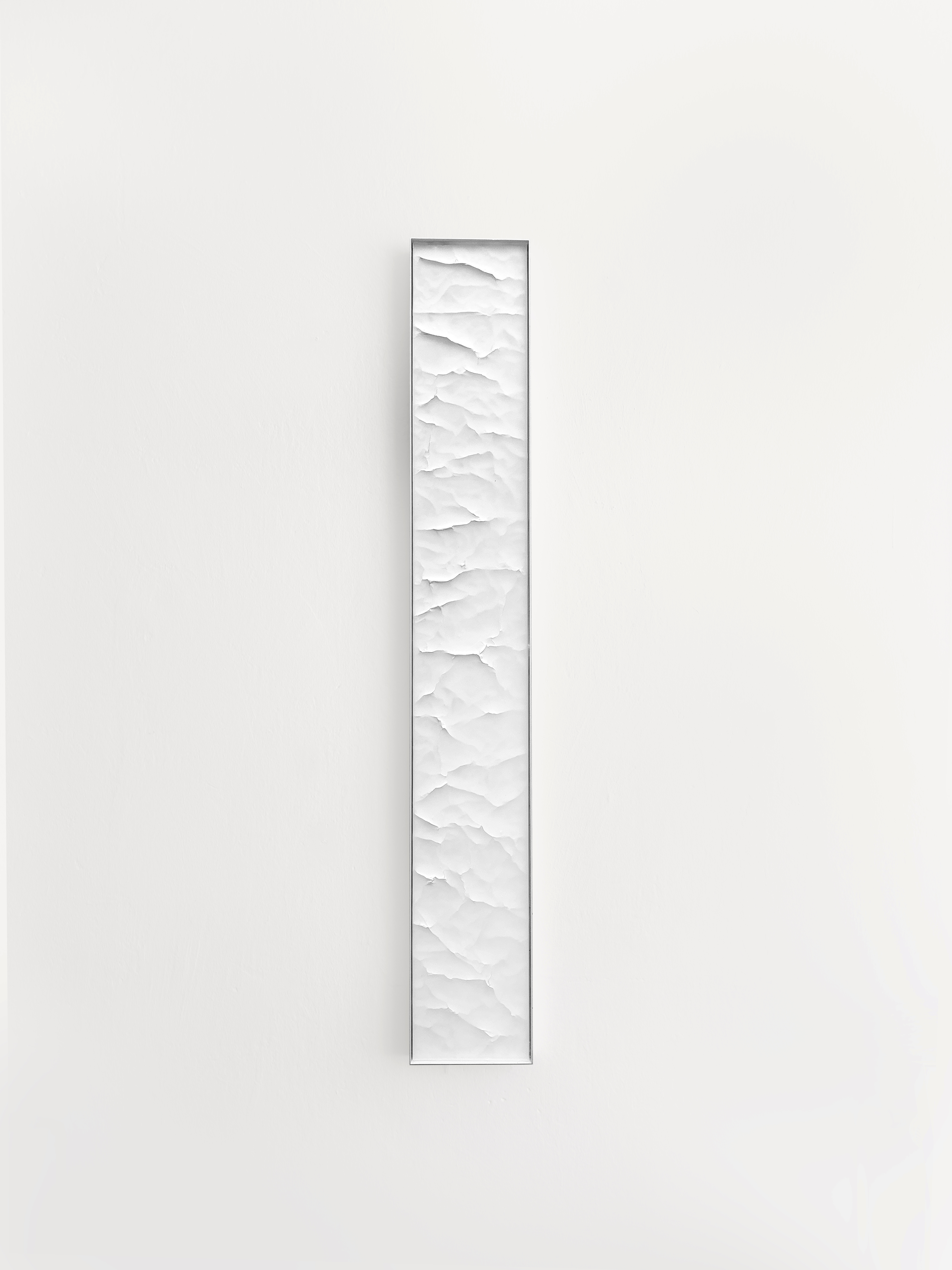 Cessation 27, 2024, mixed media, 142 x 20 x 4 cm