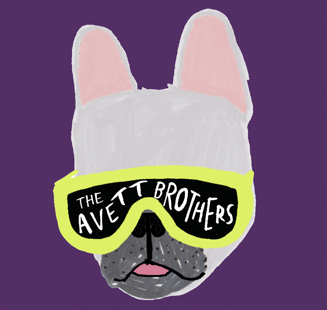 Client: The Avett Brothers, series of T-Shirts