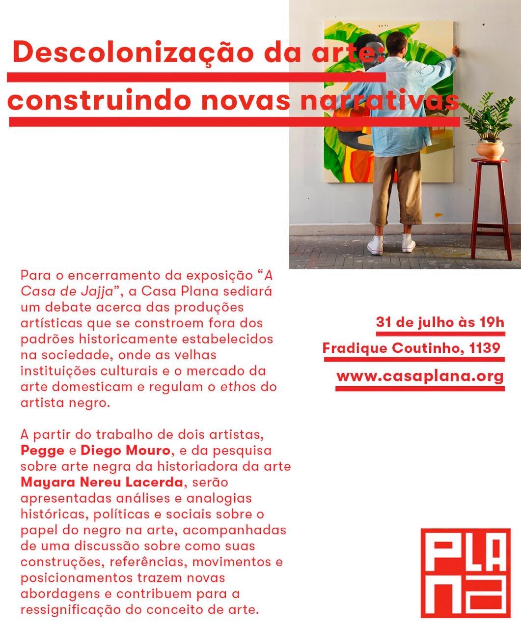 descoloniza&ccedil;&atilde;o da arte | flyer: Casa Plana