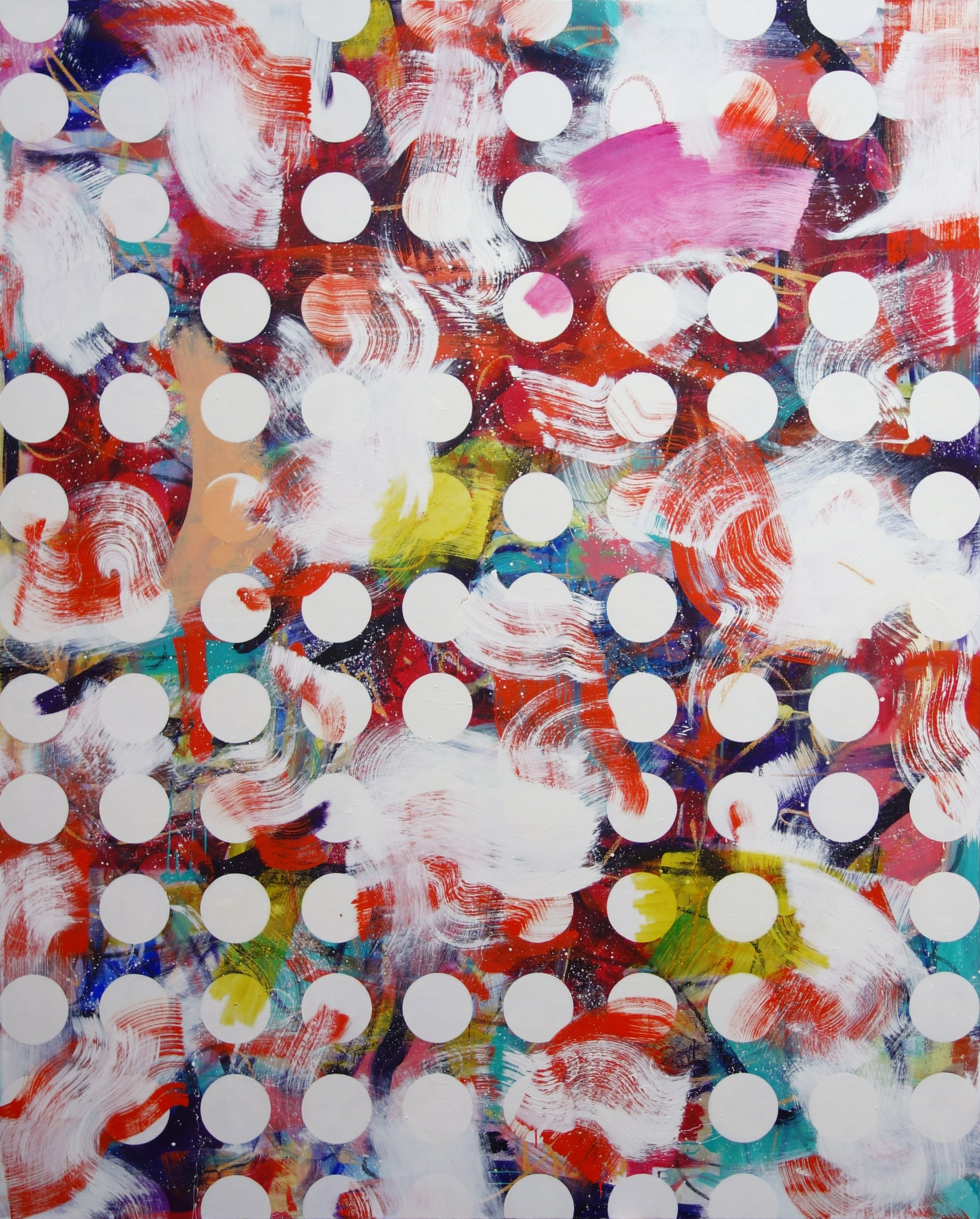 Space #5, 2016. Oil on canvas. 232x185 cm