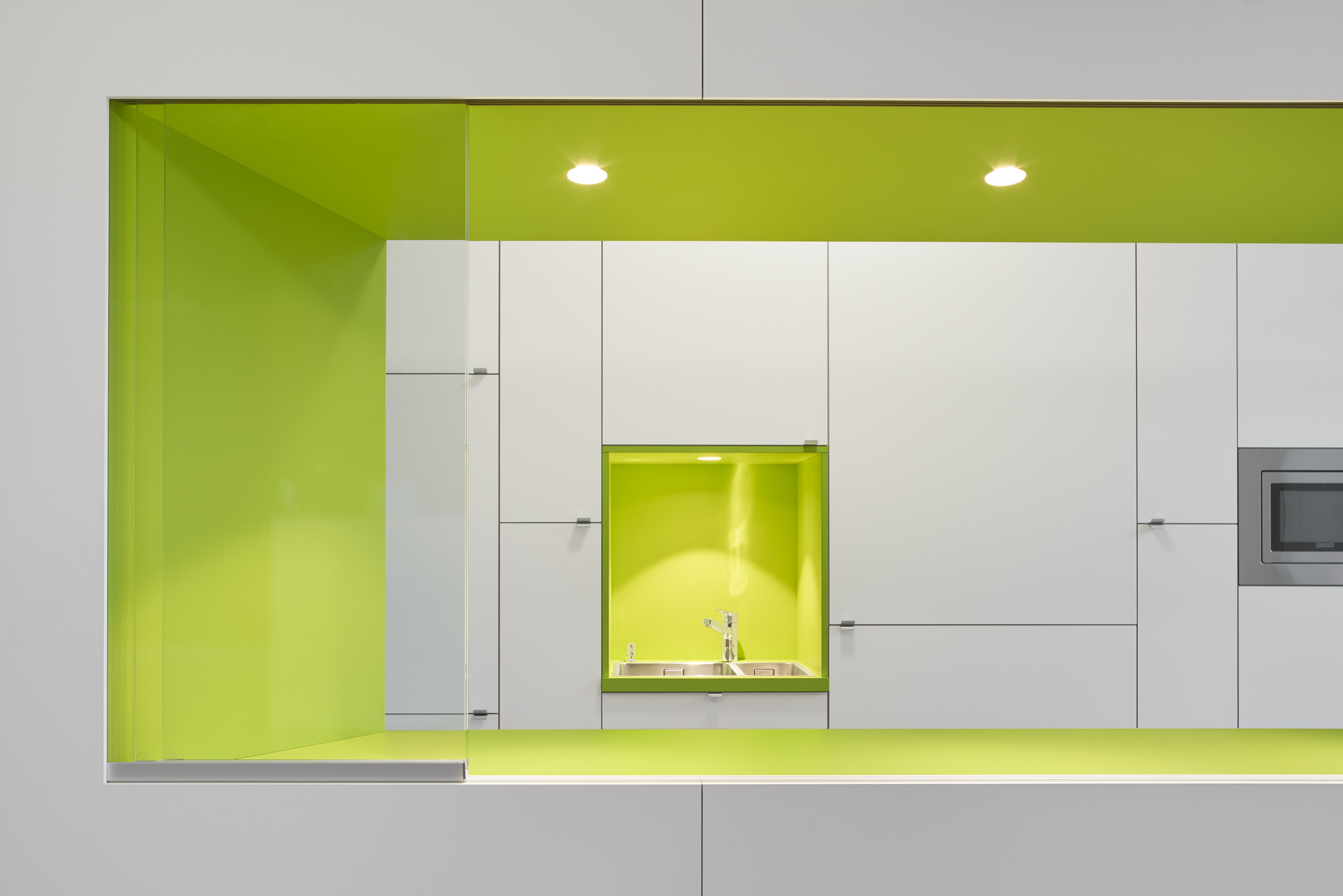 Kiosk Rennbuckelschule Karlsruhe. Kunde: Joa . Studio für Architektur.